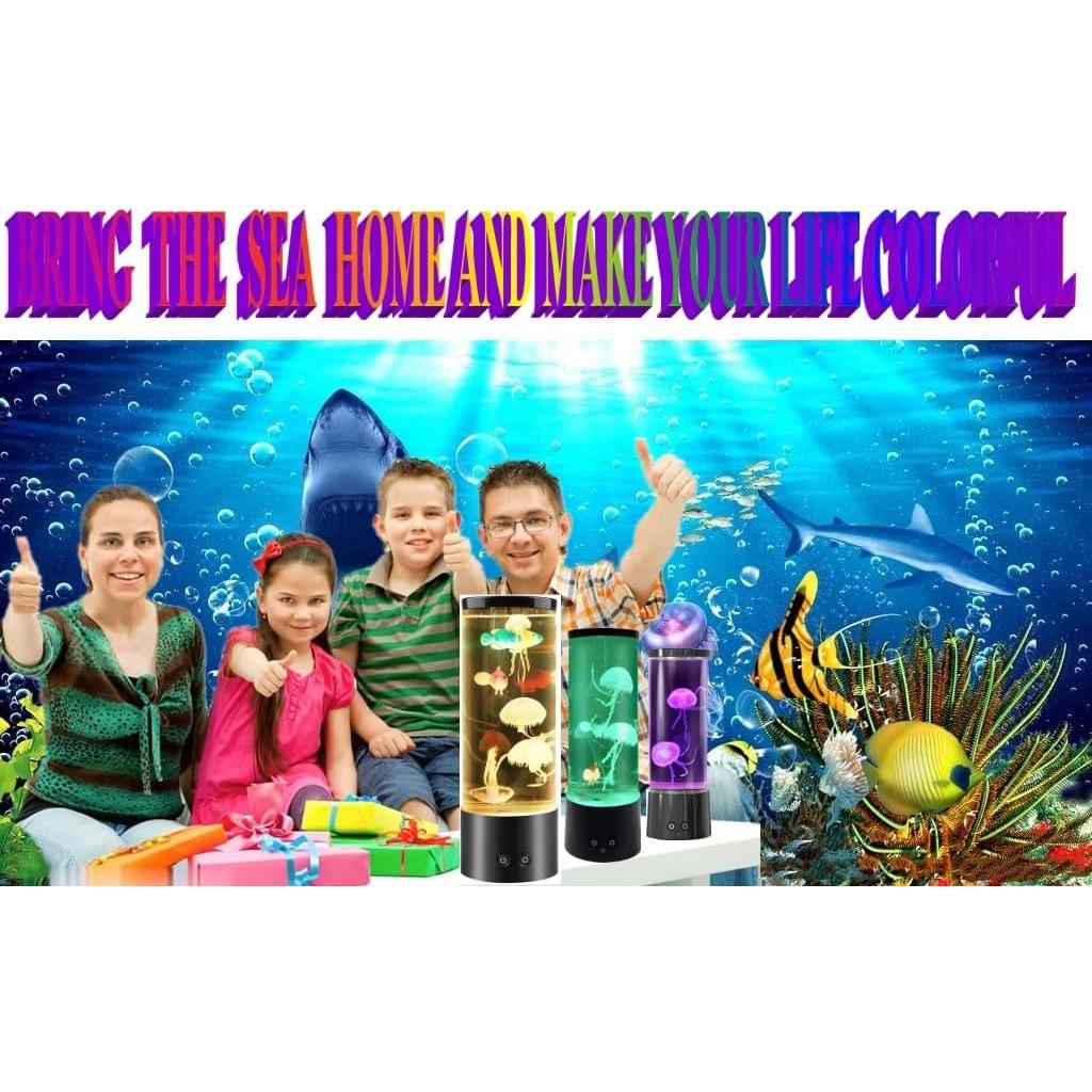 Lámpara de Medusas ORDERSOON con 16 Colores y Control Remoto