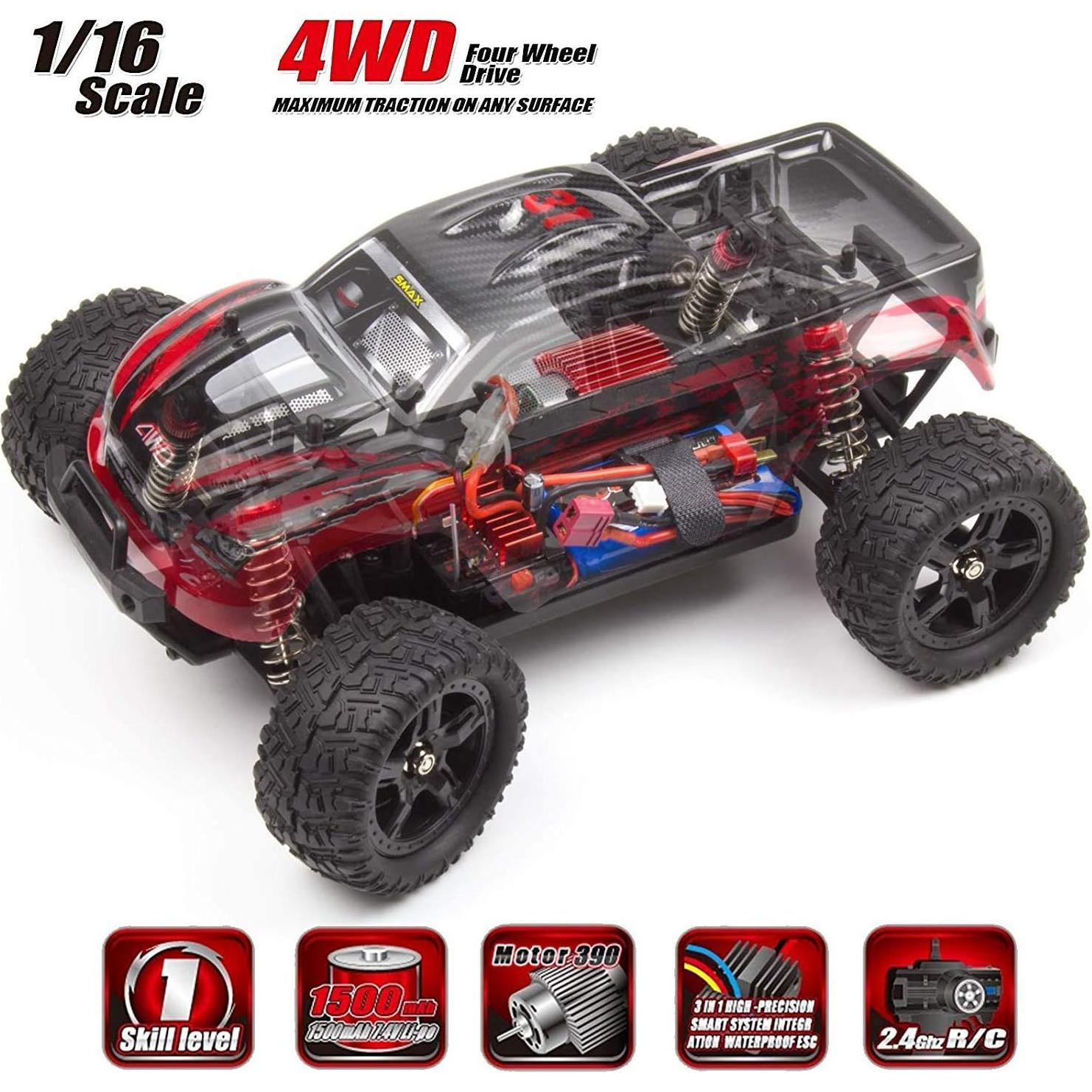 Coche RC Todo Terreno REMO 4X4 2.06kg 40KM/H Monstruo