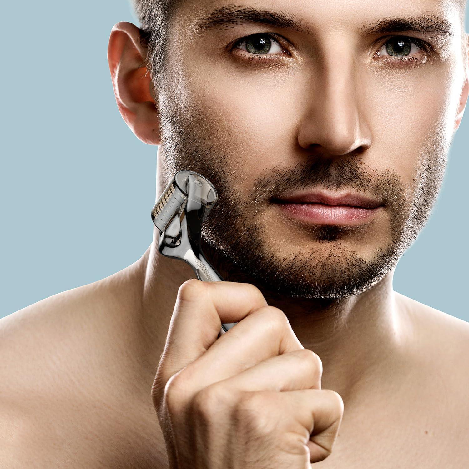 Derma Roller 0.25mm Titanio GXBRSY para Barba y Cara