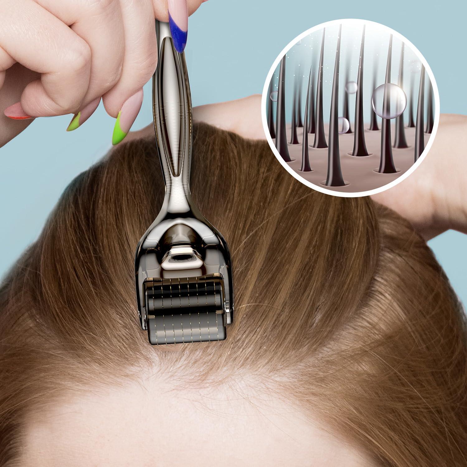 Derma Roller 0.25mm Titanio GXBRSY para Barba y Cara