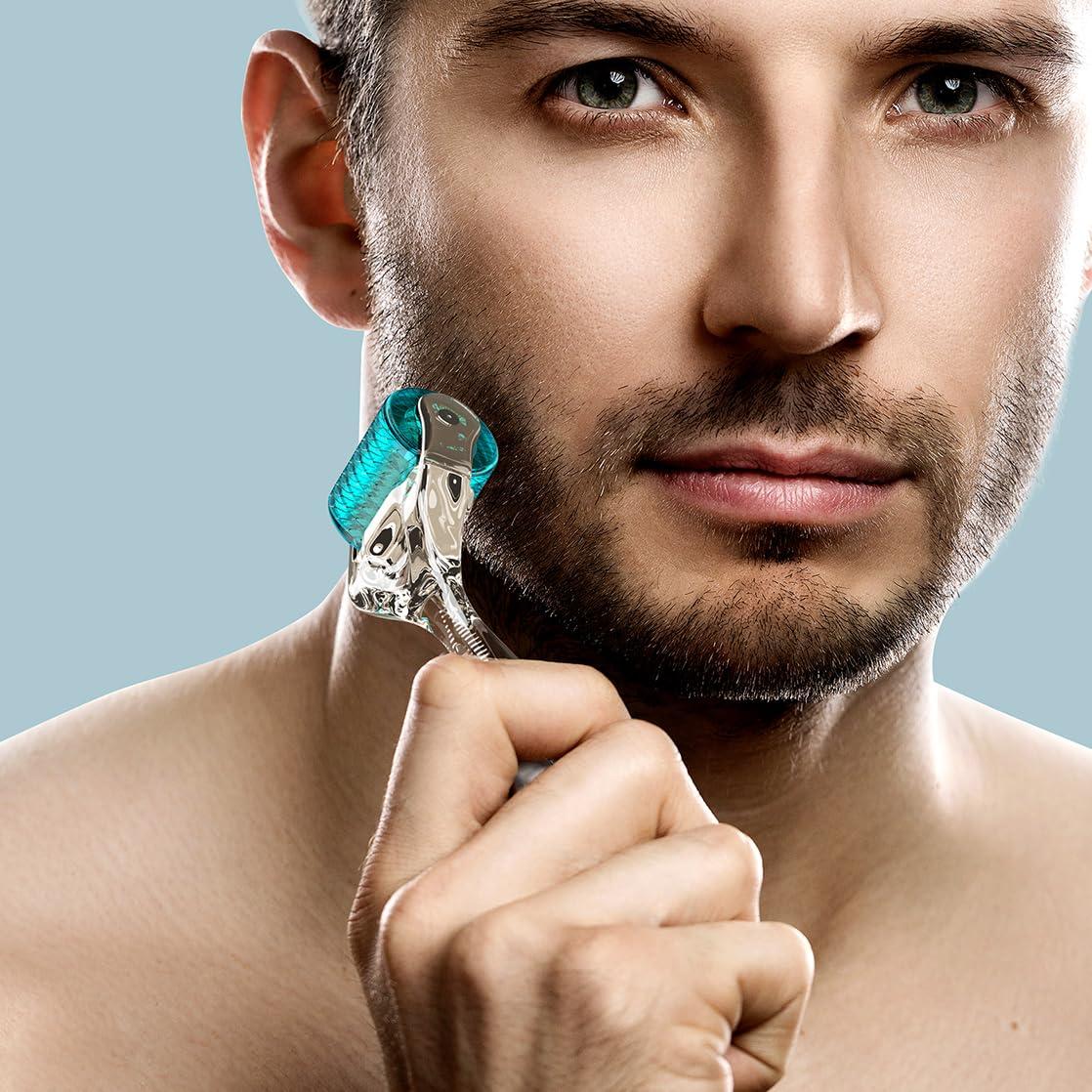 Rodillo Derma GXBRSY 192 Agujas Titanio para Cara y Barba