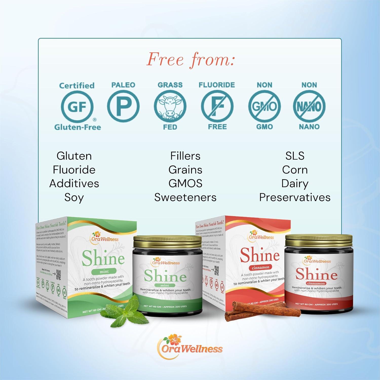 Polvo Dental Remineralizante OraWellness Canela 60g