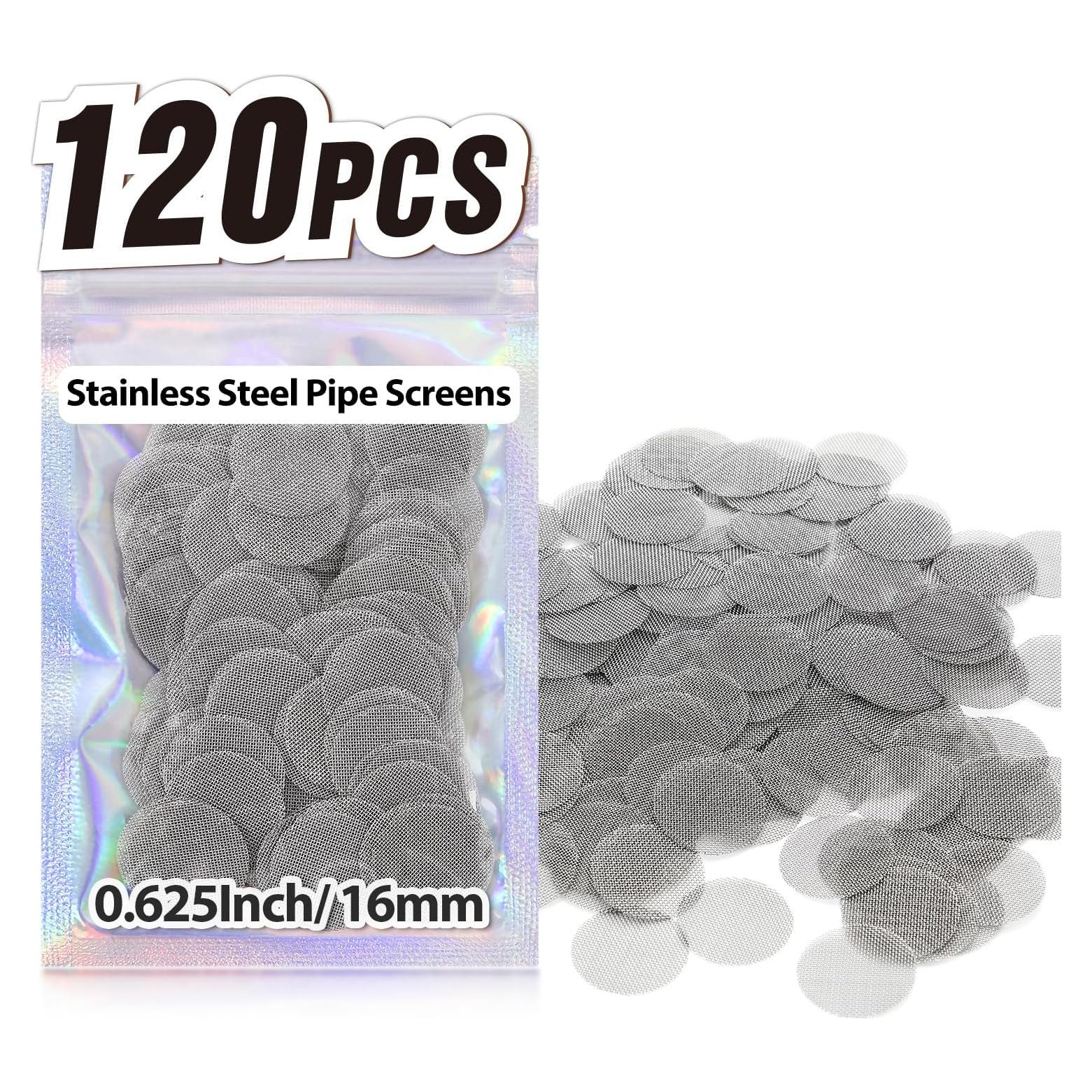 Pantallas de Tubo Acero Inoxidable STANKER 120pcs 15.88mm