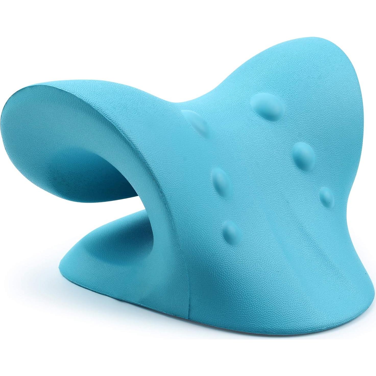 Relajante de Cuello Restcloud - Dispositivo de Tracción Cervical Azul