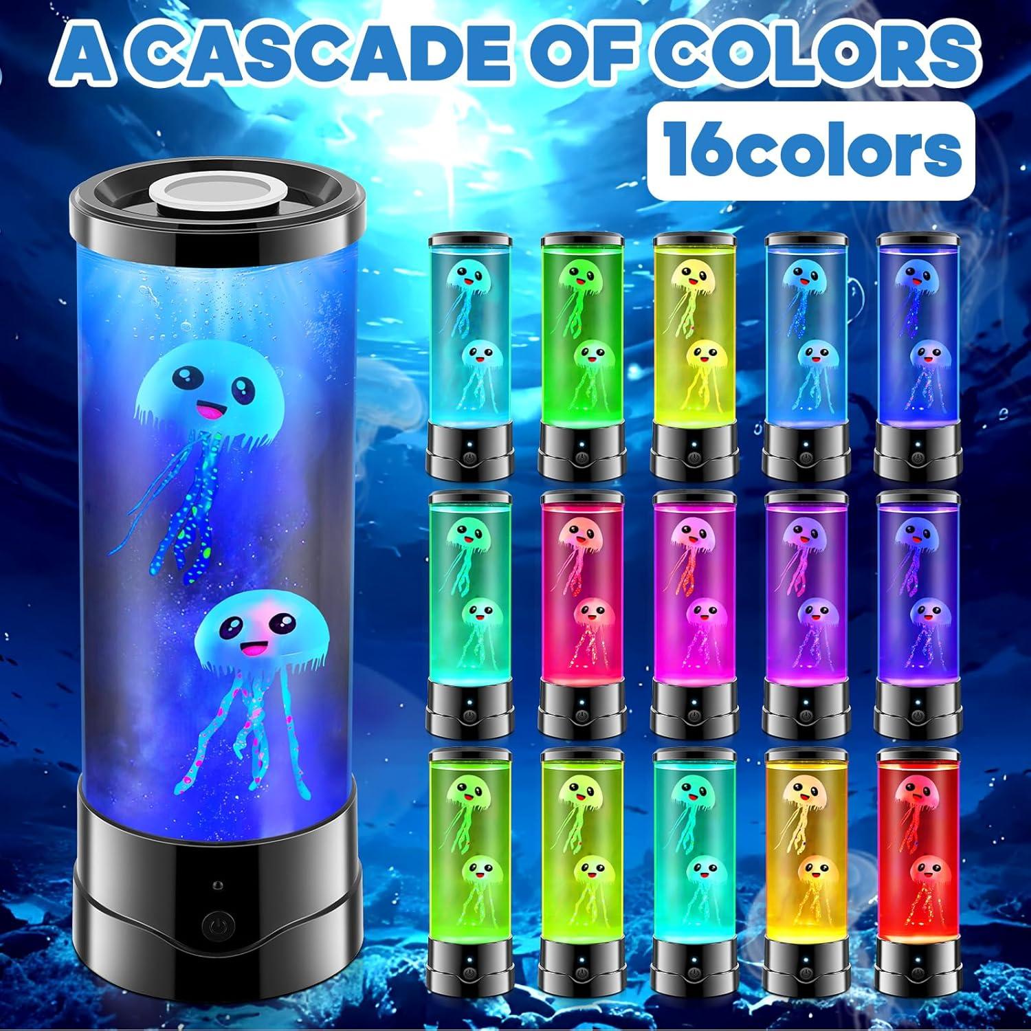 Lámpara de Medusas Osuke 29x10.5 cm 16 Colores Control Remoto