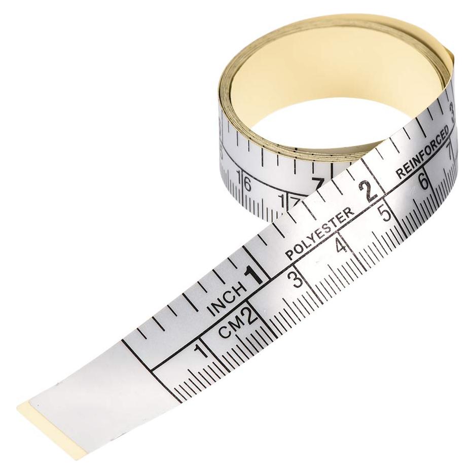 Cinta Métrica Adhesiva uxcell 30cm con Doble Escala