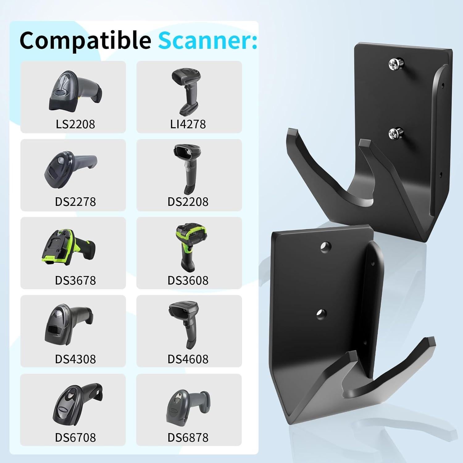 Soporte de Escáner de Código de Barras LIENIAO con Tornillos