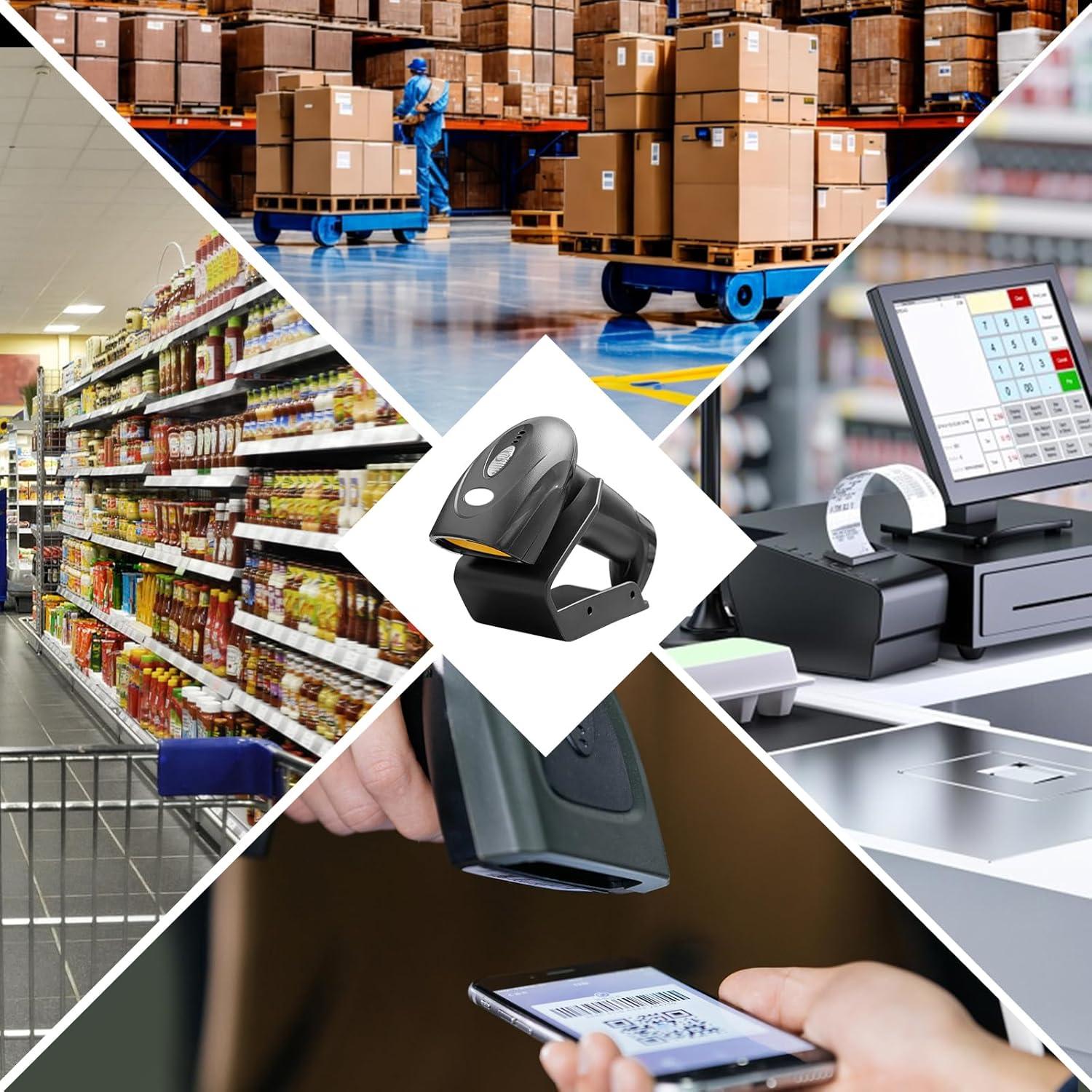 Soporte de Escáner de Código de Barras LIENIAO con Tornillos