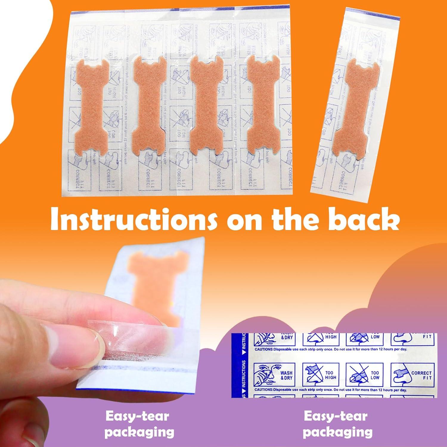 30 Tiras Nasales para Niños CMINAUS - Alivio Congestión