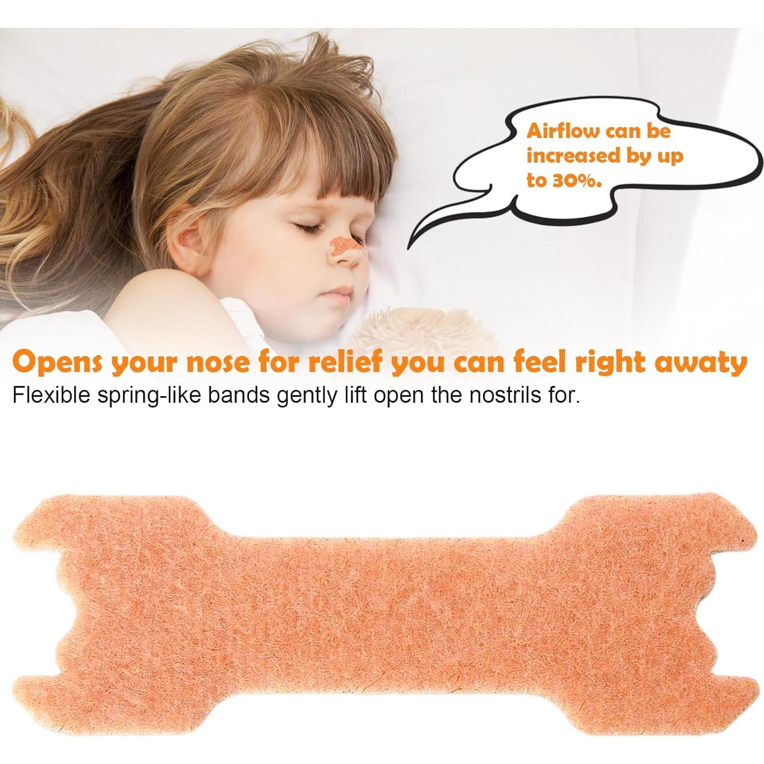 30 Tiras Nasales para Niños CMINAUS - Alivio Congestión