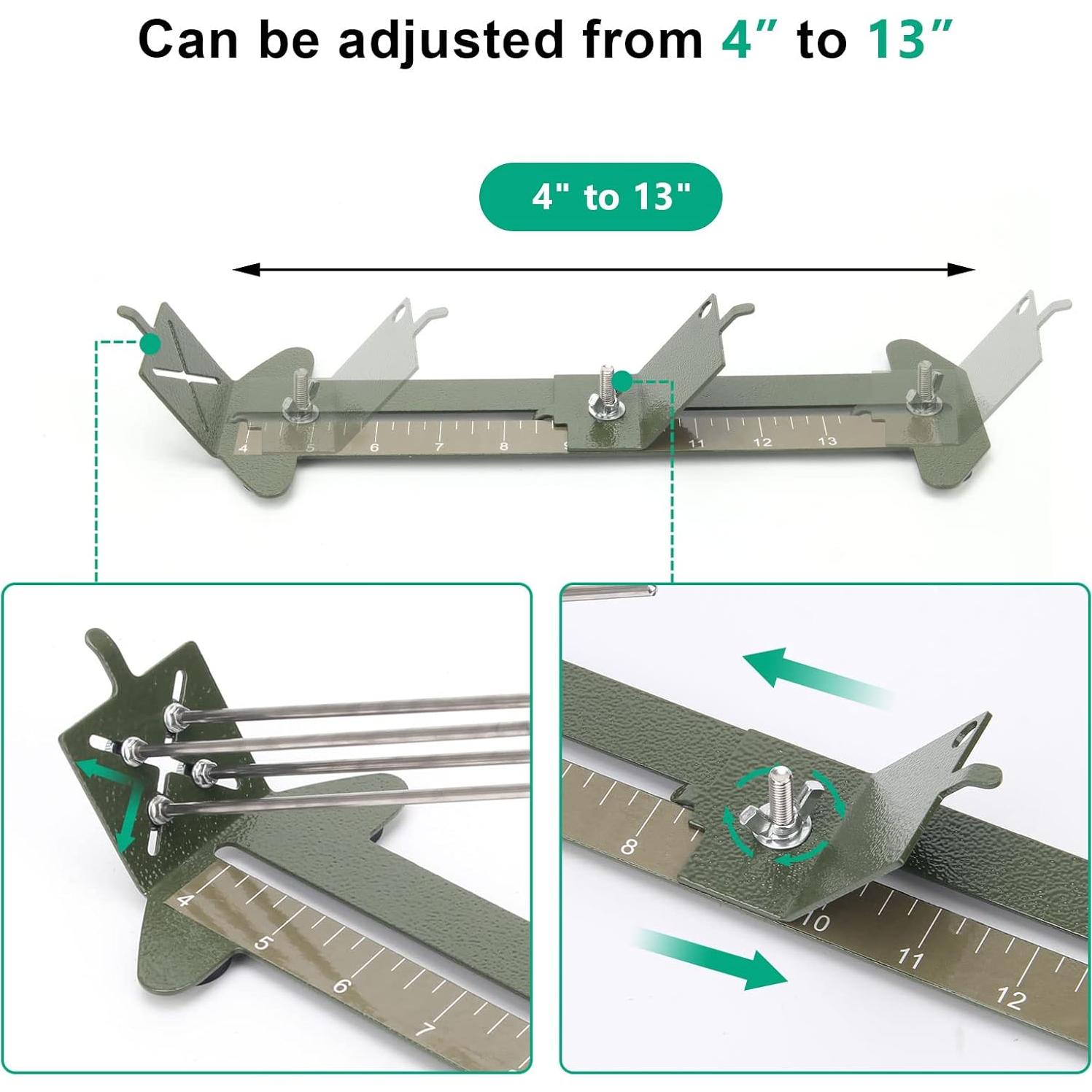Soporte Ajustable para Pulseras de Paracord Catcan 4" a 13"