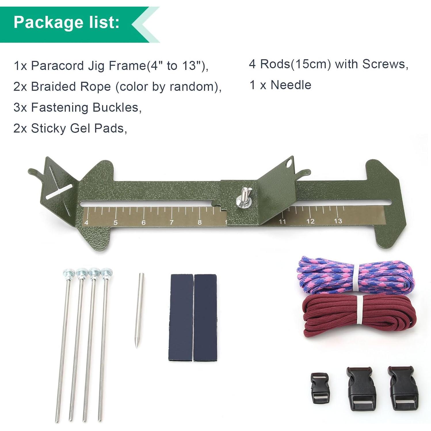 Soporte Ajustable para Pulseras de Paracord Catcan 4" a 13"