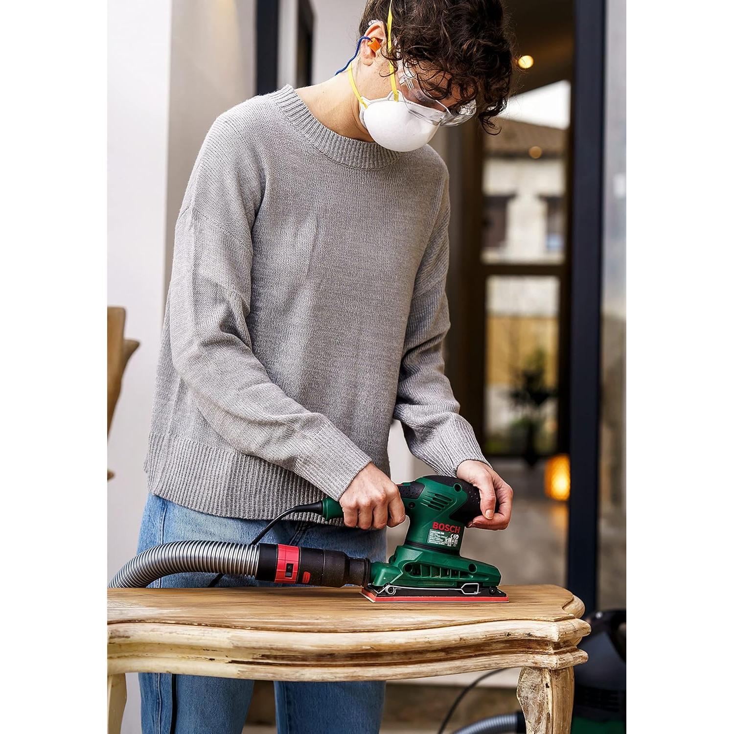 Set de 25 Lijas Bosch 2607019495 para Lijadora Orbital 93x185mm