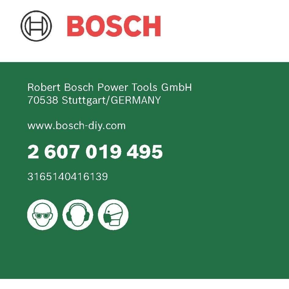 Set de 25 Lijas Bosch 2607019495 para Lijadora Orbital 93x185mm