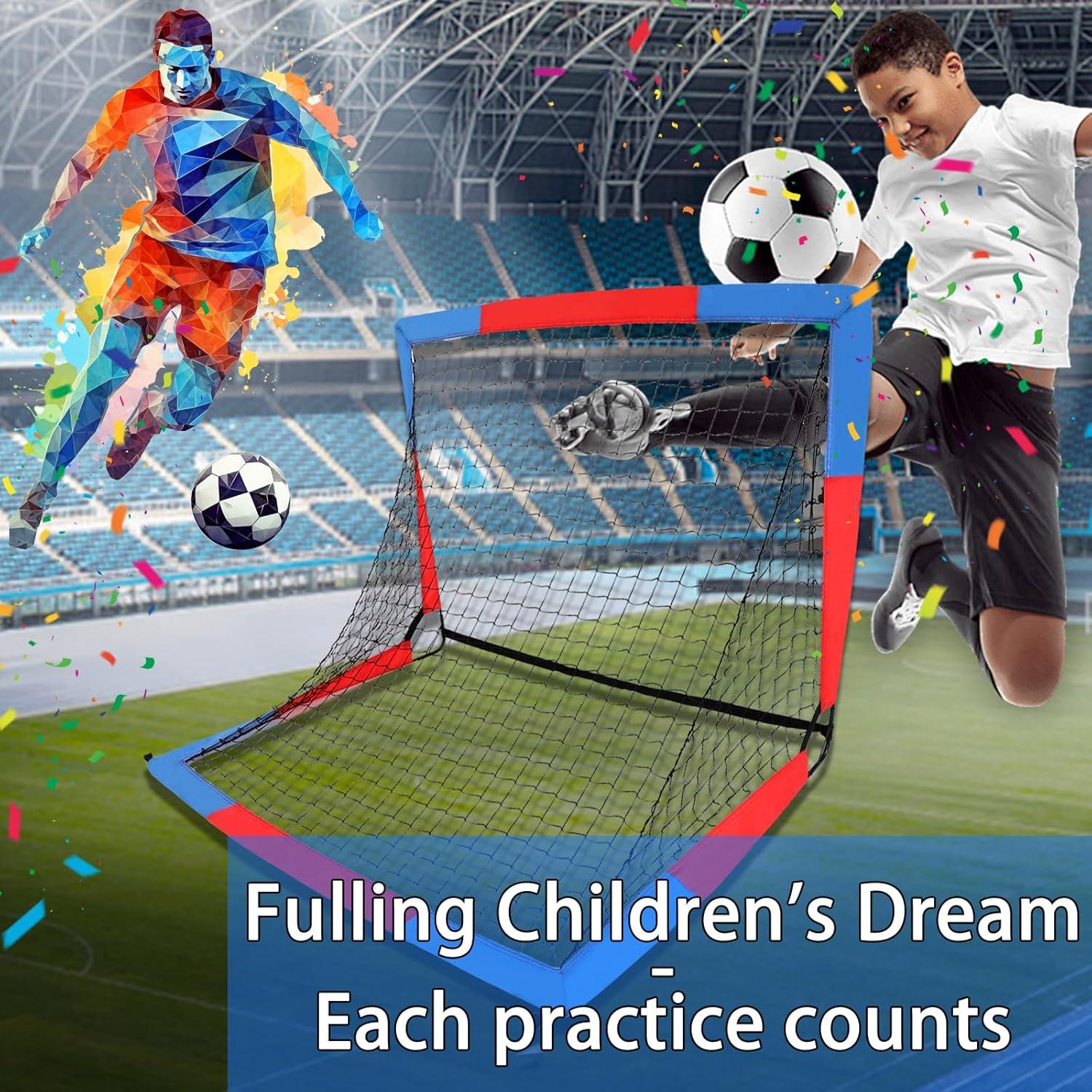 Paquete de 2 Redes de Fútbol SPORTIC SPSN001 1,22m x 0,91m