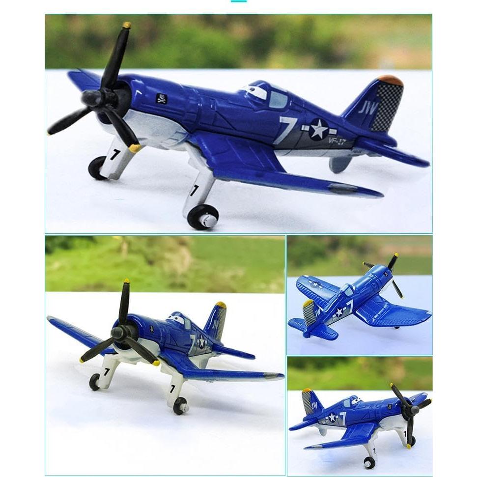 Avión de Juguete Diecast Planes No.7 Skipper Riley 1:55