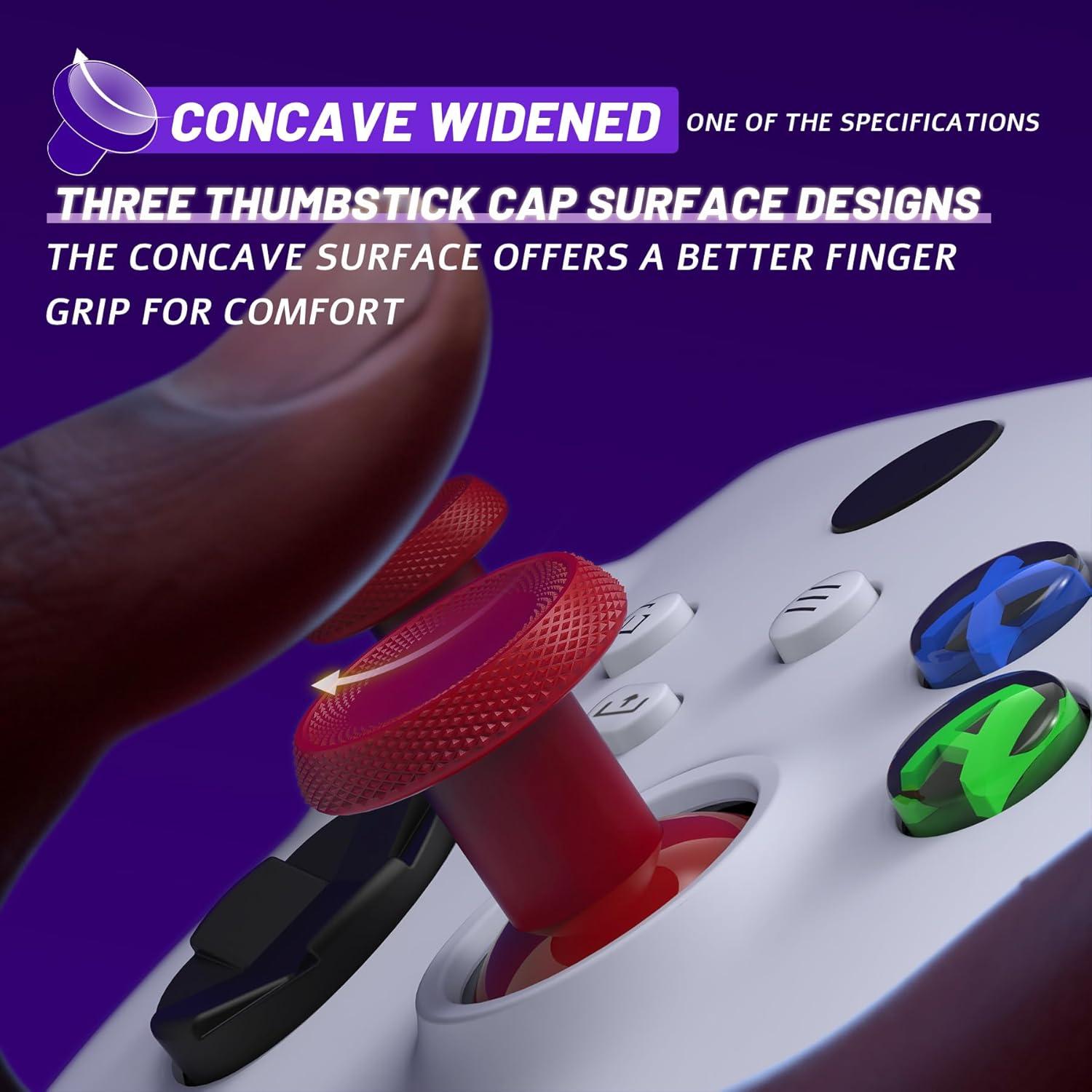 Joysticks Intercambiables eXtremeRate ThumbsGear V3 para Xbox y Switch