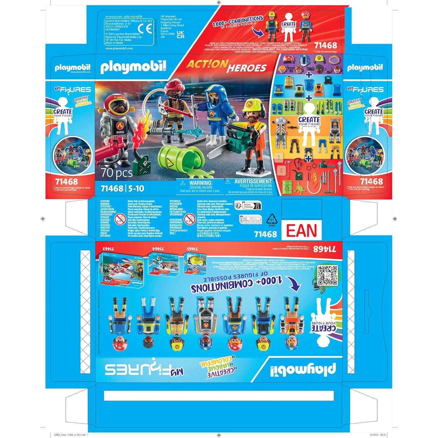 Playmobil My Figures: Fire Brigade