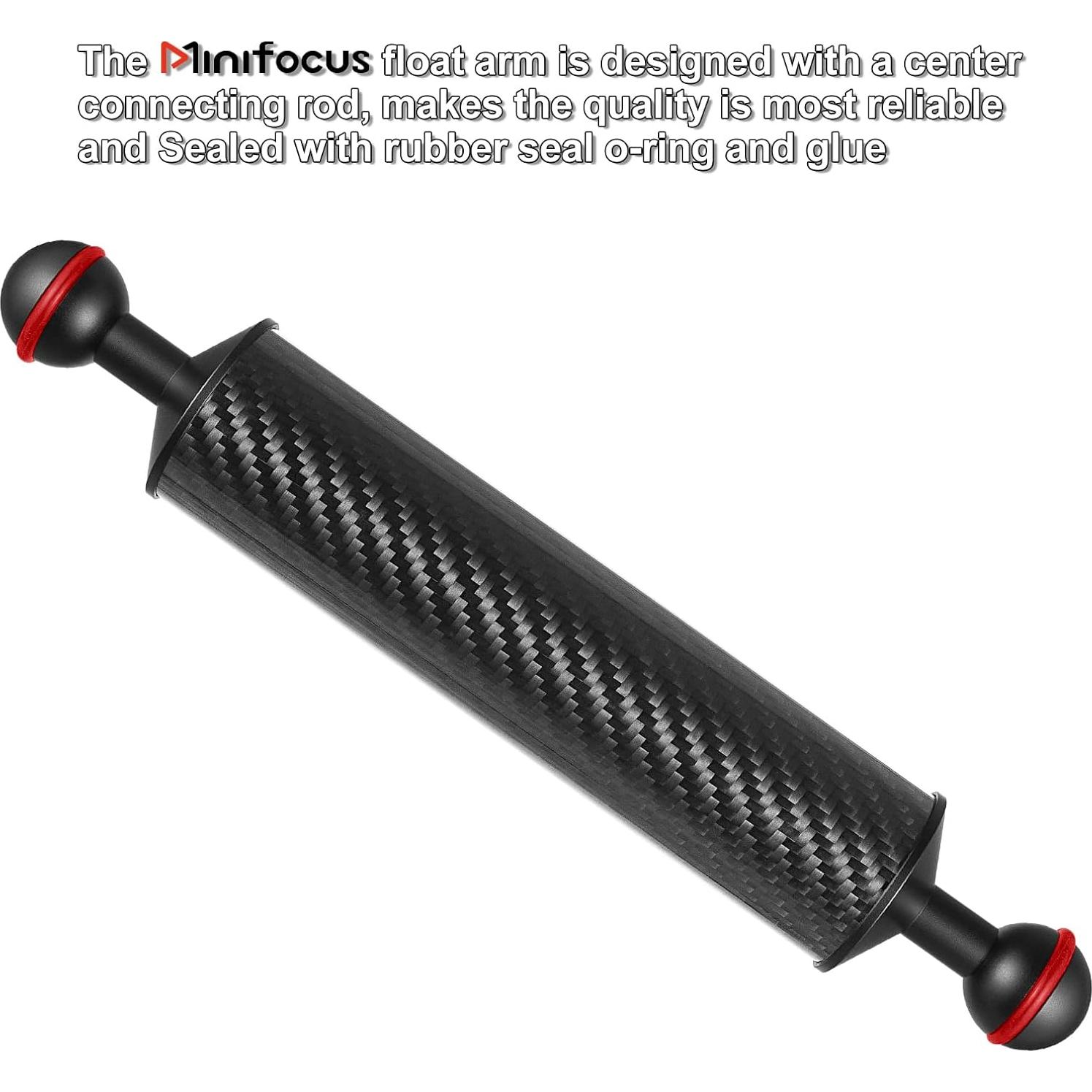 Brazo Flotante Subacuático MINIFOCUS D40mm 25,4cm 155g