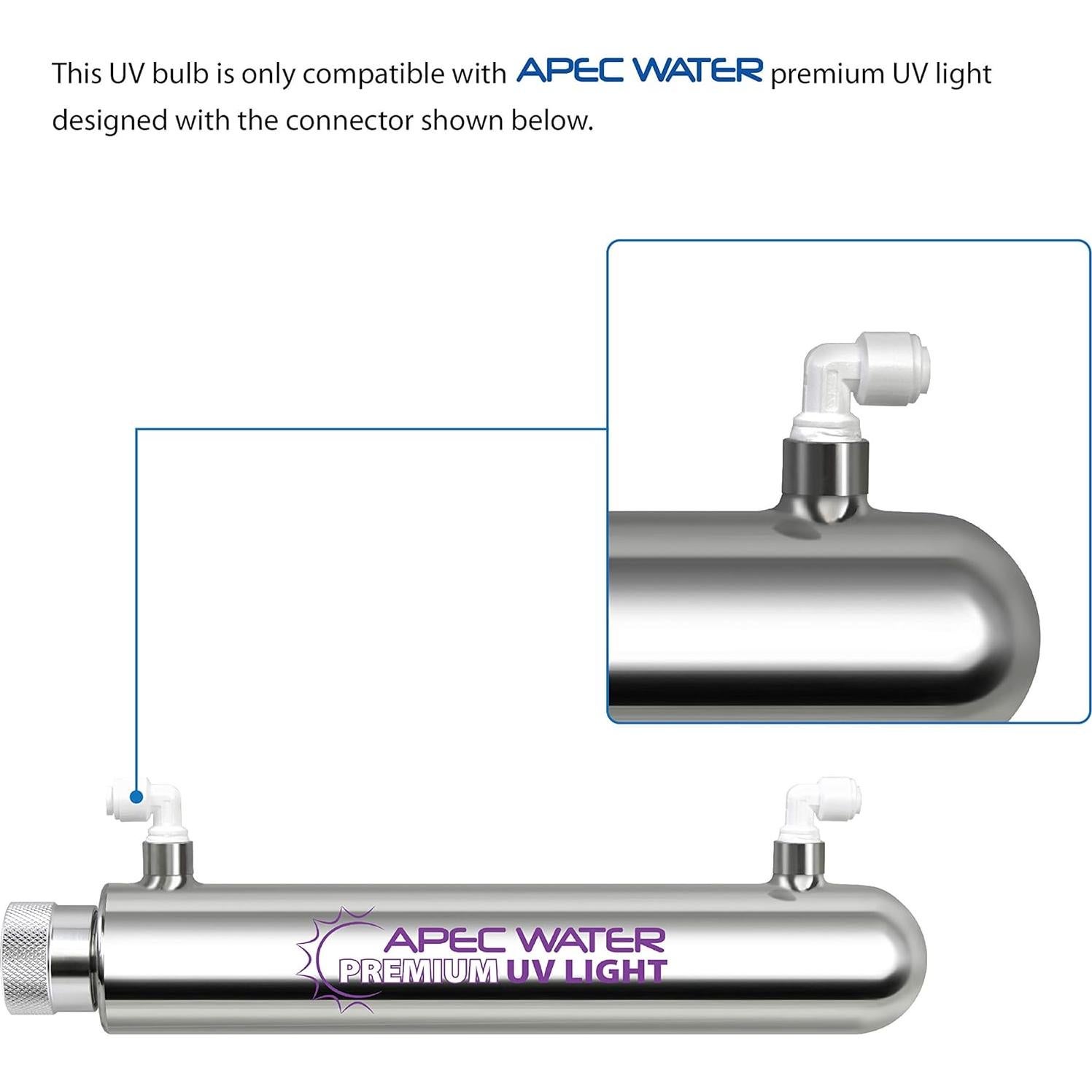 Bombilla UV APEC UVBULB-SSV2 para ROES-UV75-SS 1 Cuenta
