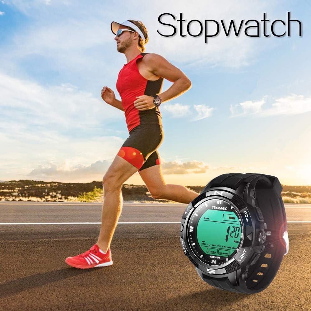 Reloj de buceo digital HONG KONG MAGIC 10 ATM LCD negro