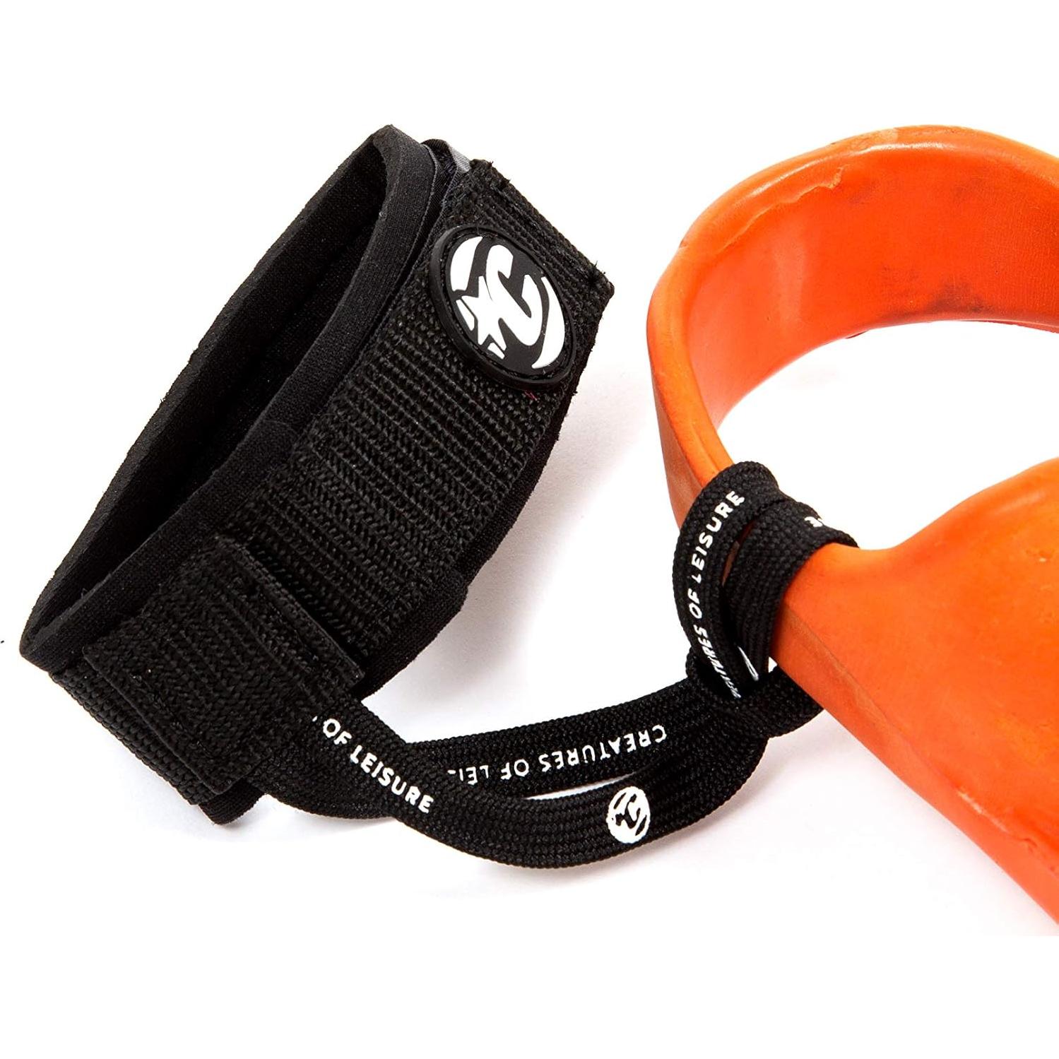 Tobillera Creatures of Leisure FinSavers Ajustable Negra