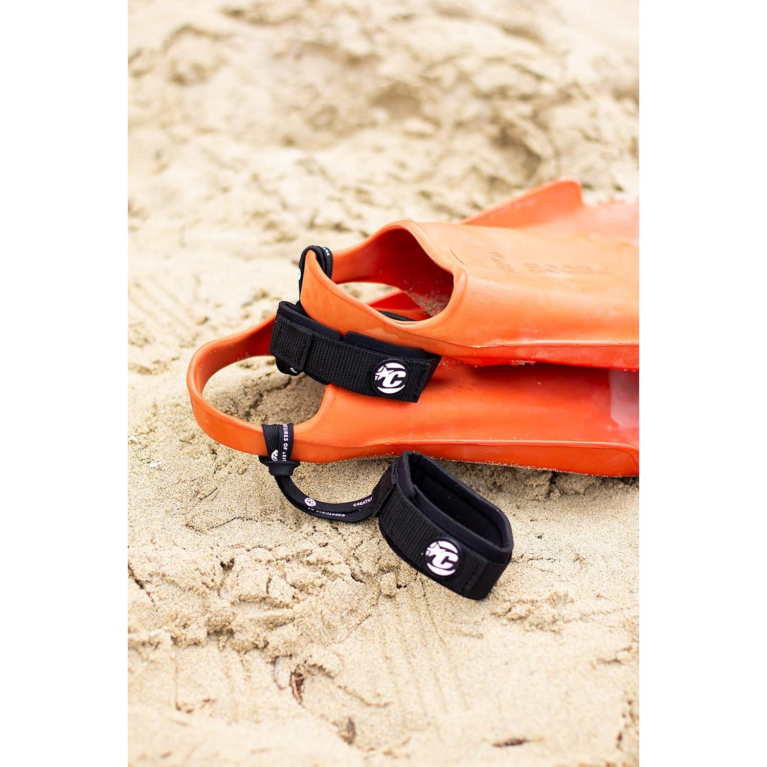Tobillera Creatures of Leisure FinSavers Ajustable Negra