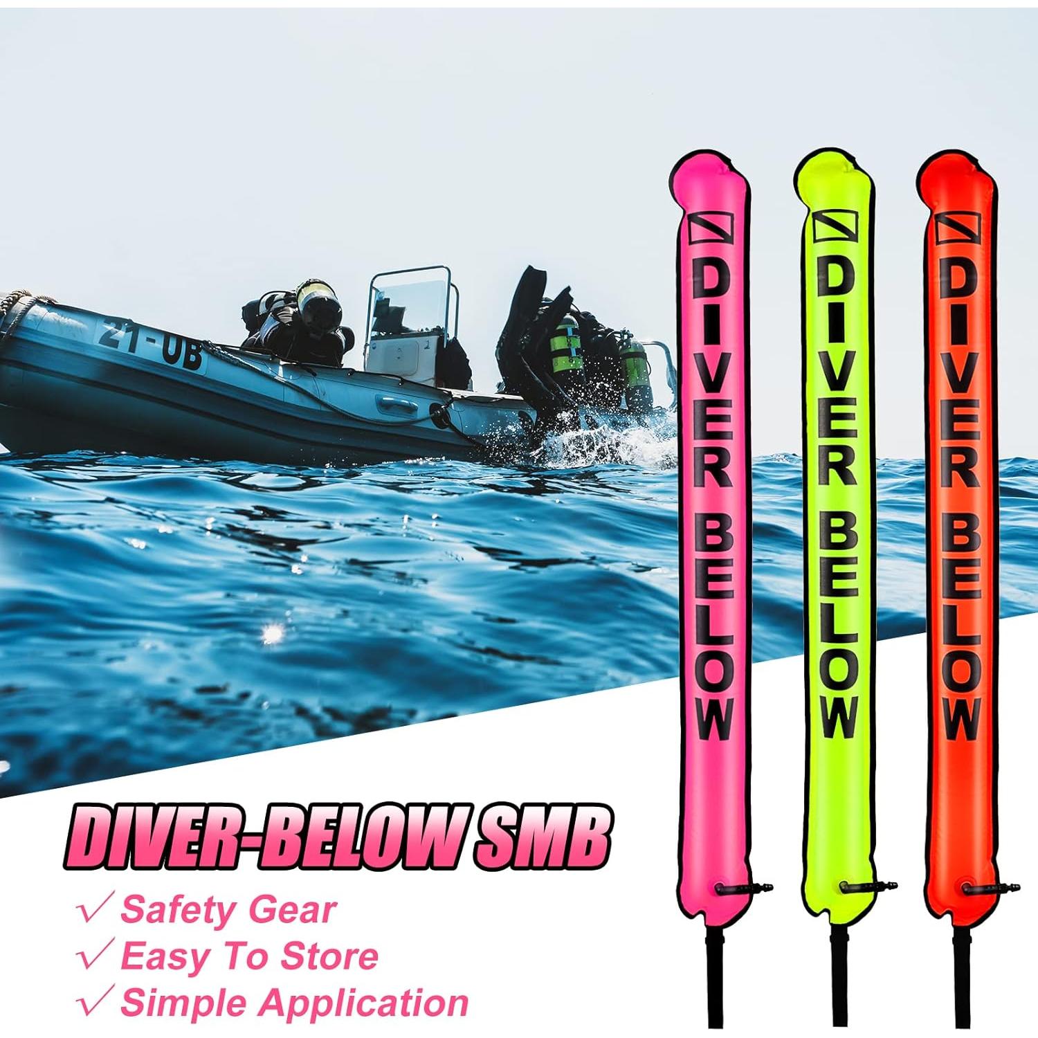 Boya de Marcaje Superficial Pecihiko 1,22 m Alta Visibilidad