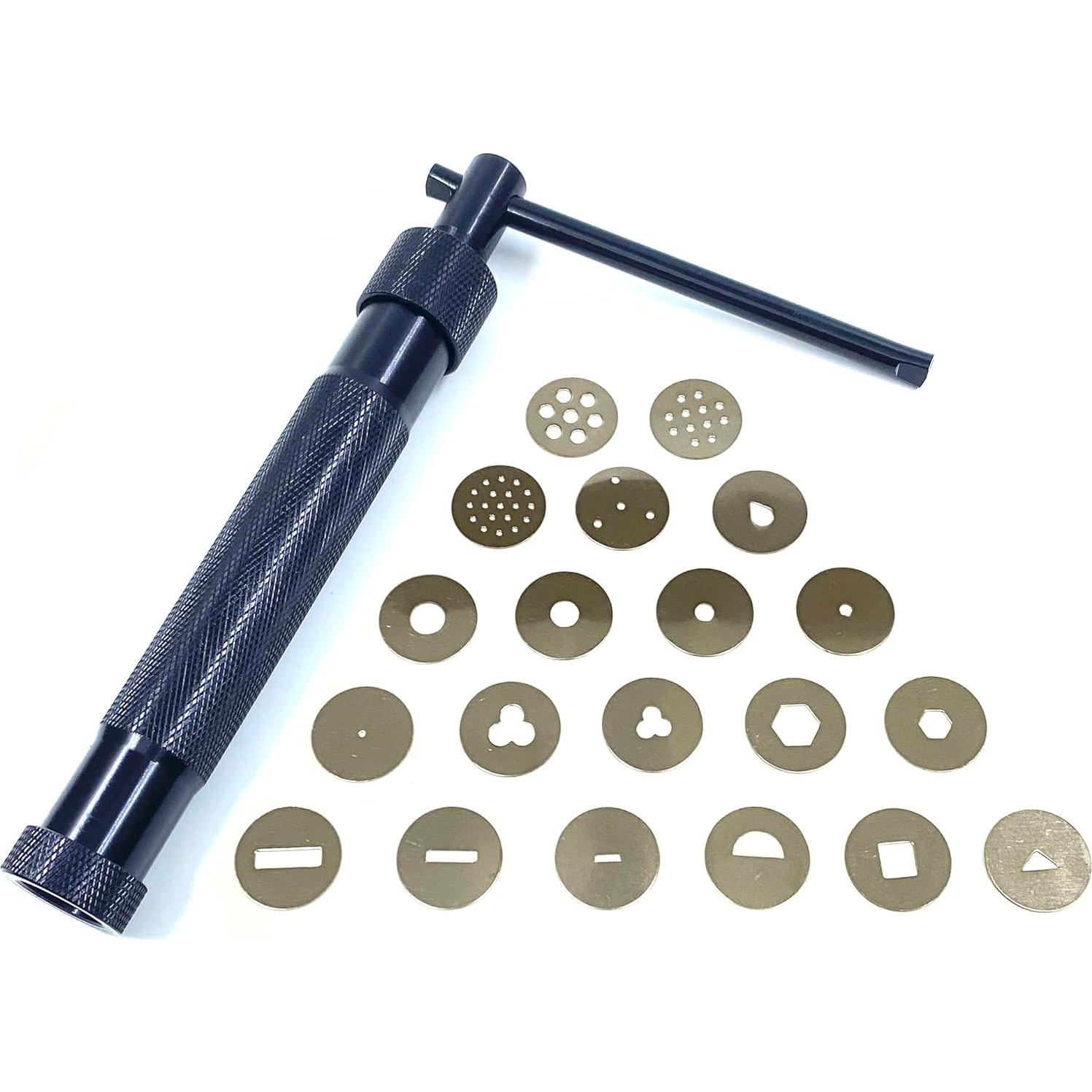 Extrusora de Acero Inoxidable HEVERP para Decorar Pasteles