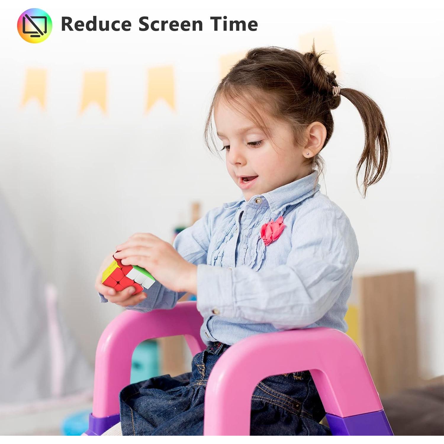 Juego de 10 Cubos de Velocidad 3x3x3 Vdealen Sin Pegatinas