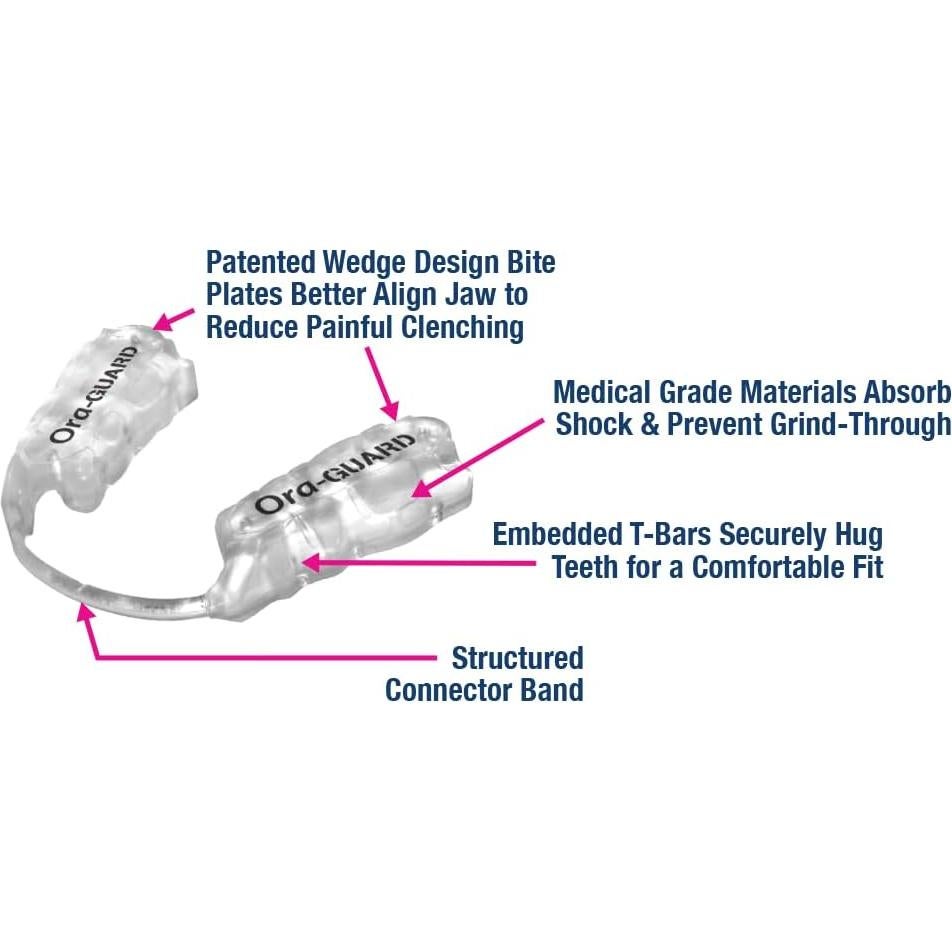 Protector Dental Ora-GUARD Personalizado para Bruxismo - 1 Cuenta