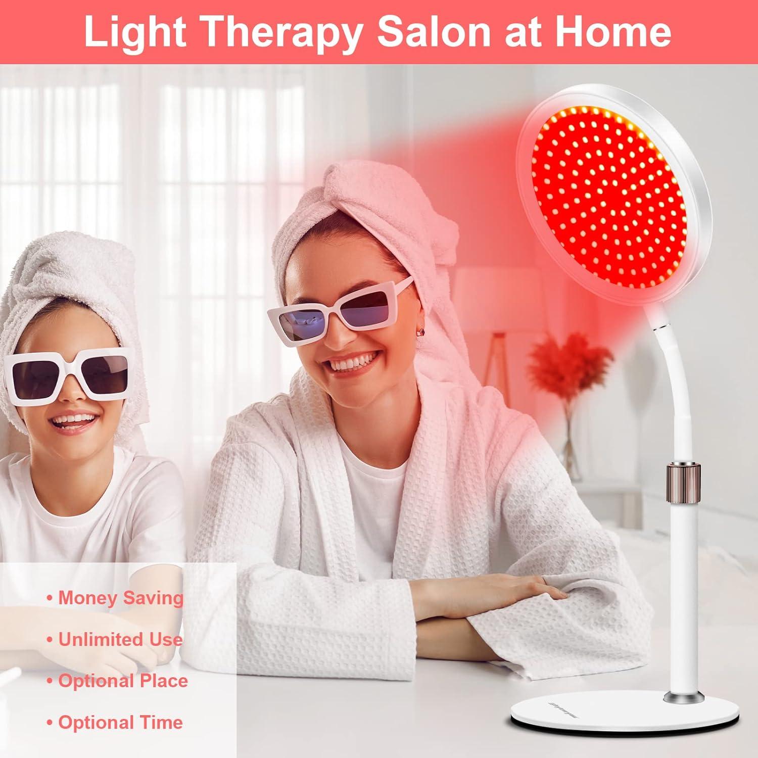 Lámpara de Luz Roja 140 LEDs 660nm con Temporizador