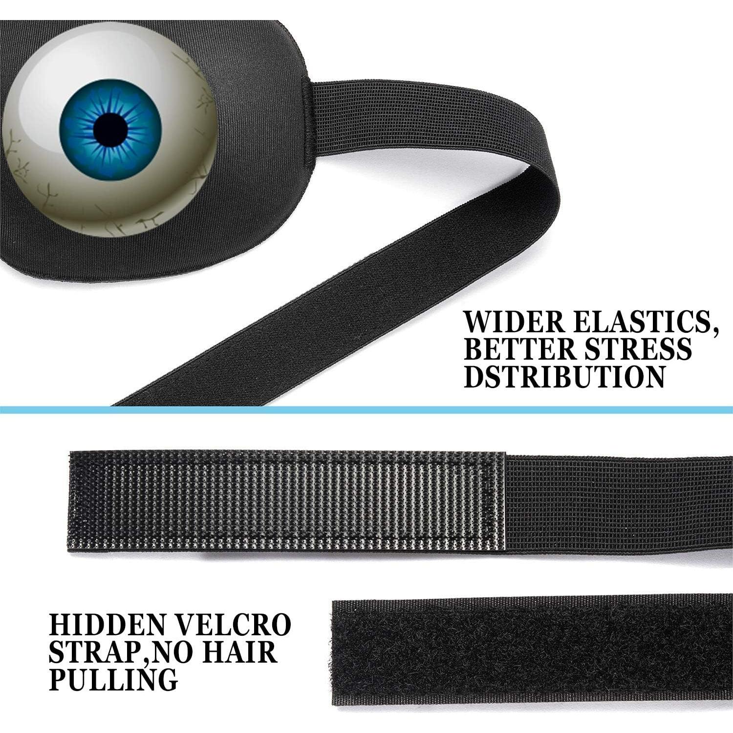 Máscara de Sueño Vingi 3D Ajustable para Viajes y Siestas