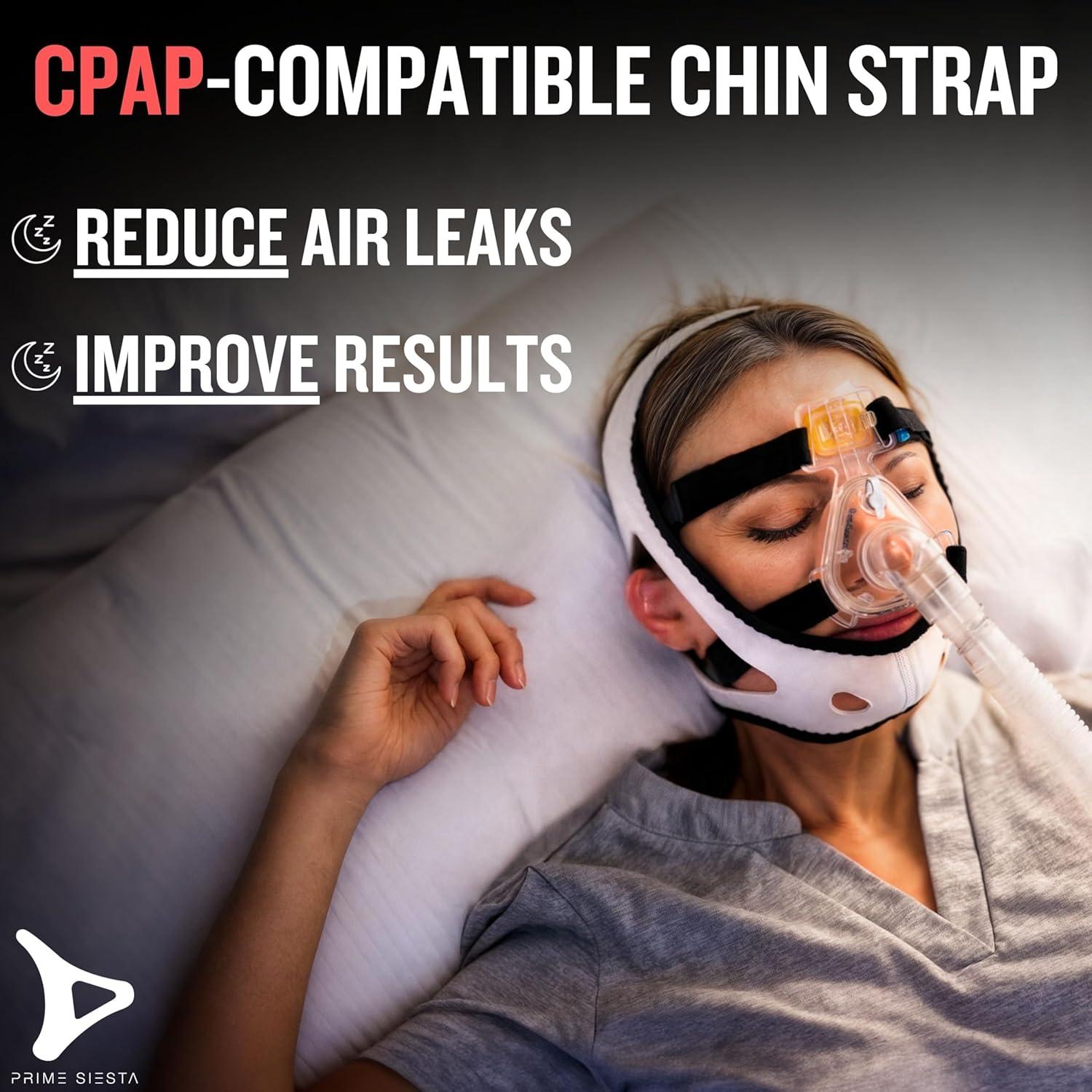 Correa de Barbilla Antisnoring PrimeSiesta - Pequeña CPAP
