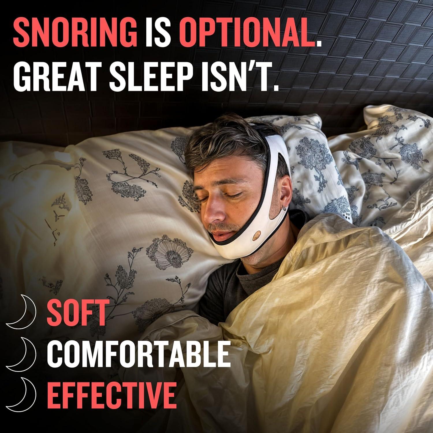 Correa de Barbilla Antisnoring PrimeSiesta - Pequeña CPAP