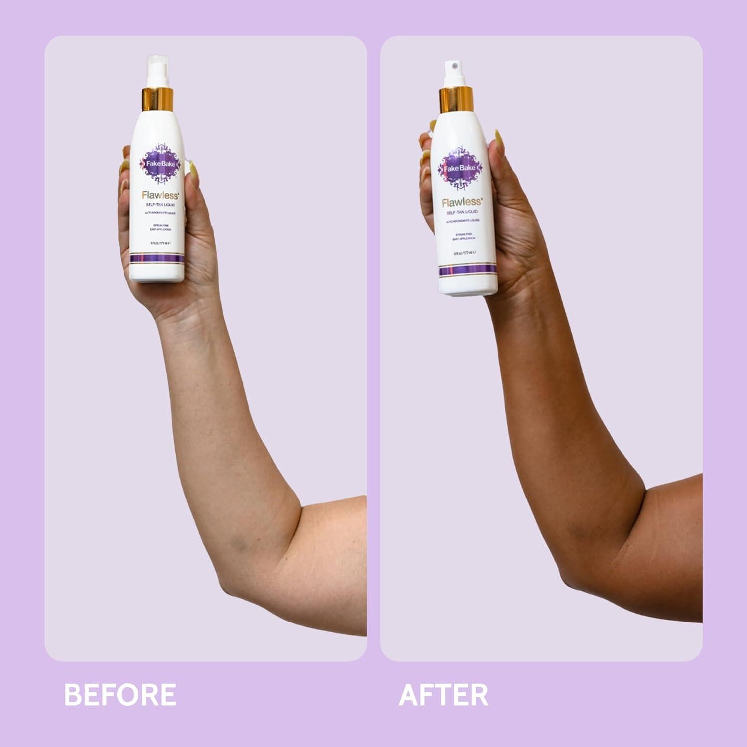 Fake Bake Autobronceador Líquido 177 ml con Mitón Profesional