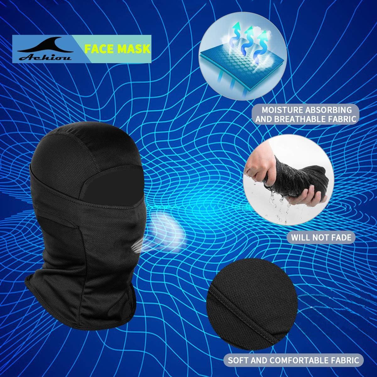 Máscara Balaclava Achiou UV para Esquí y Motocicleta