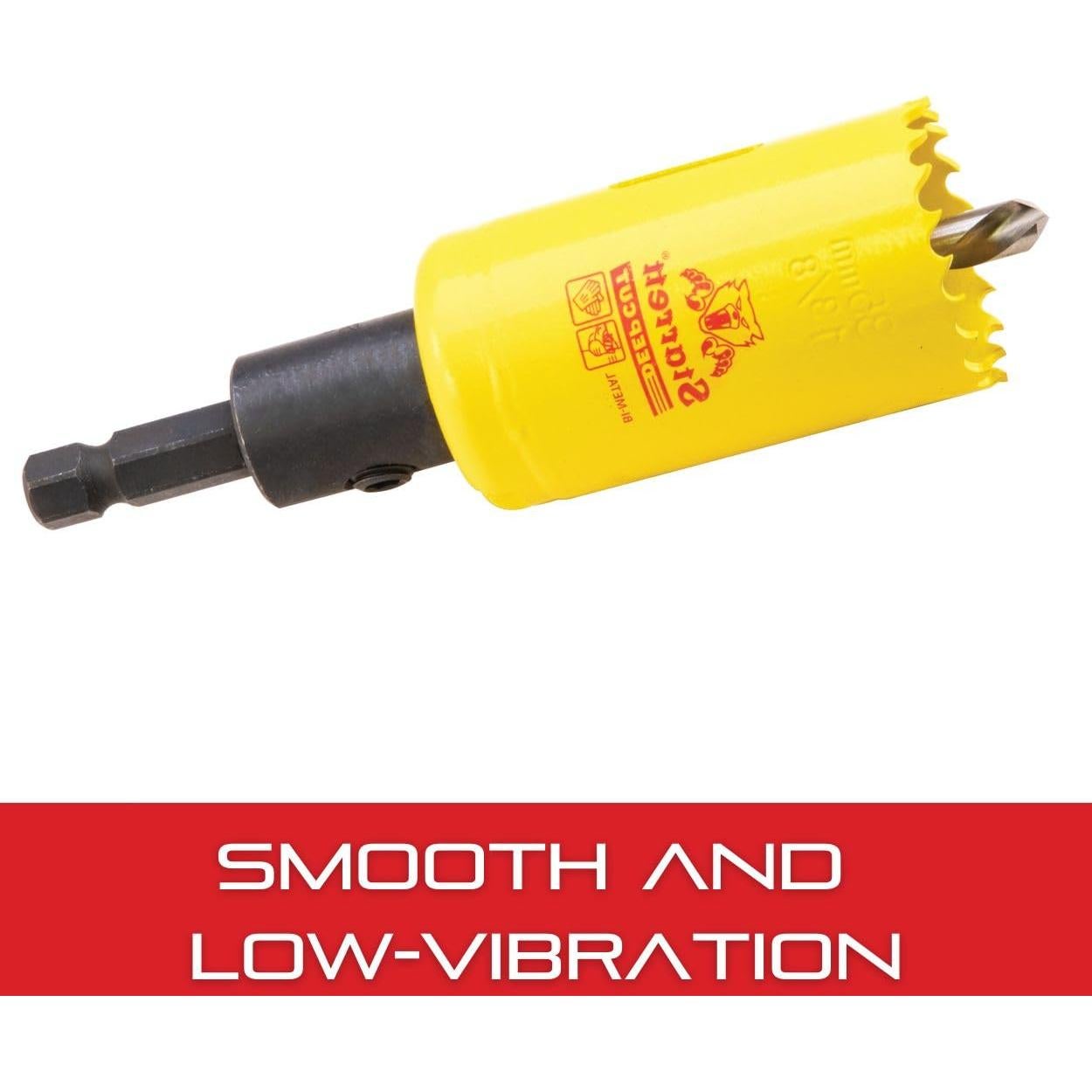 Sierra de Agujero Starrett ADCH0138 5.08 cm HSS para Metal y Madera