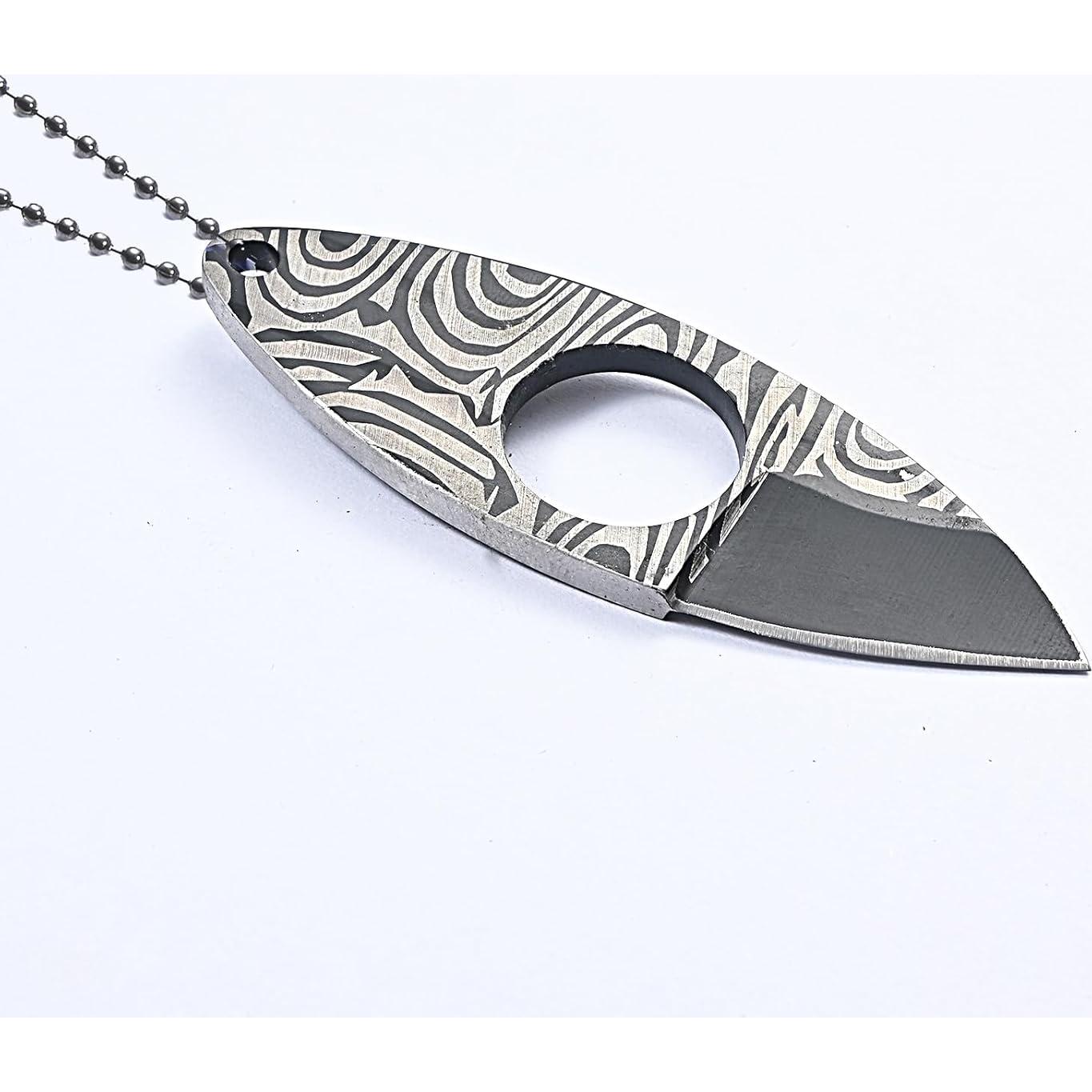 Cuchillo de Cuello WILD TACTICAL MINI 7.62 cm EDC Compacto