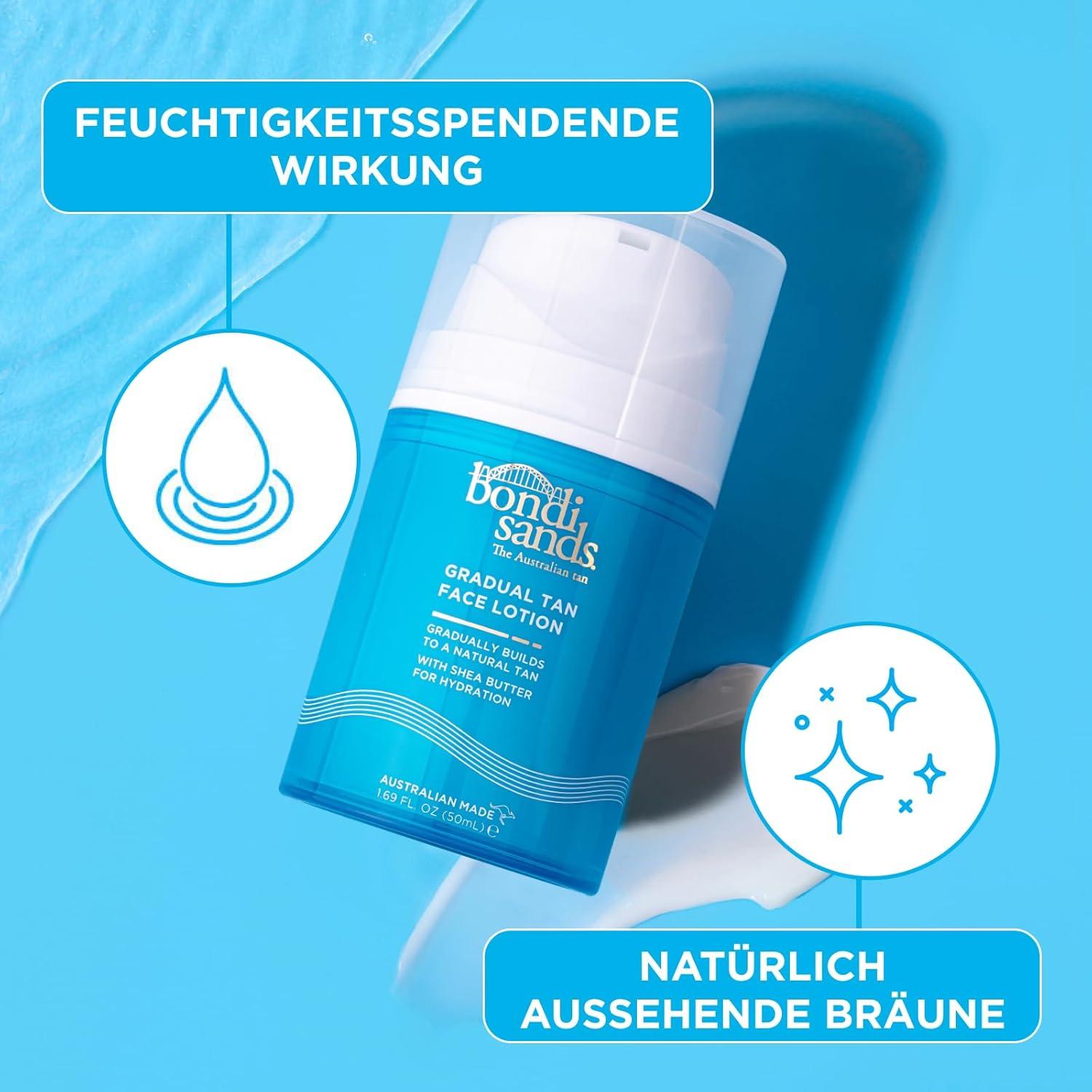 Loción Facial Bronceadora Gradual Bondi Sands 50ml