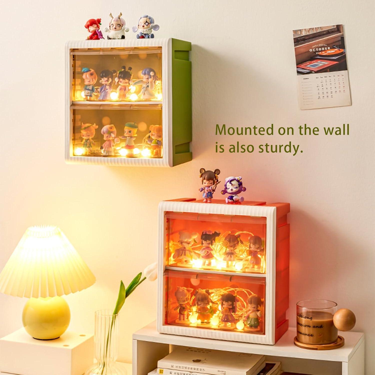 Cajas de Almacenamiento Aerkaa con 6 Cajones Cian