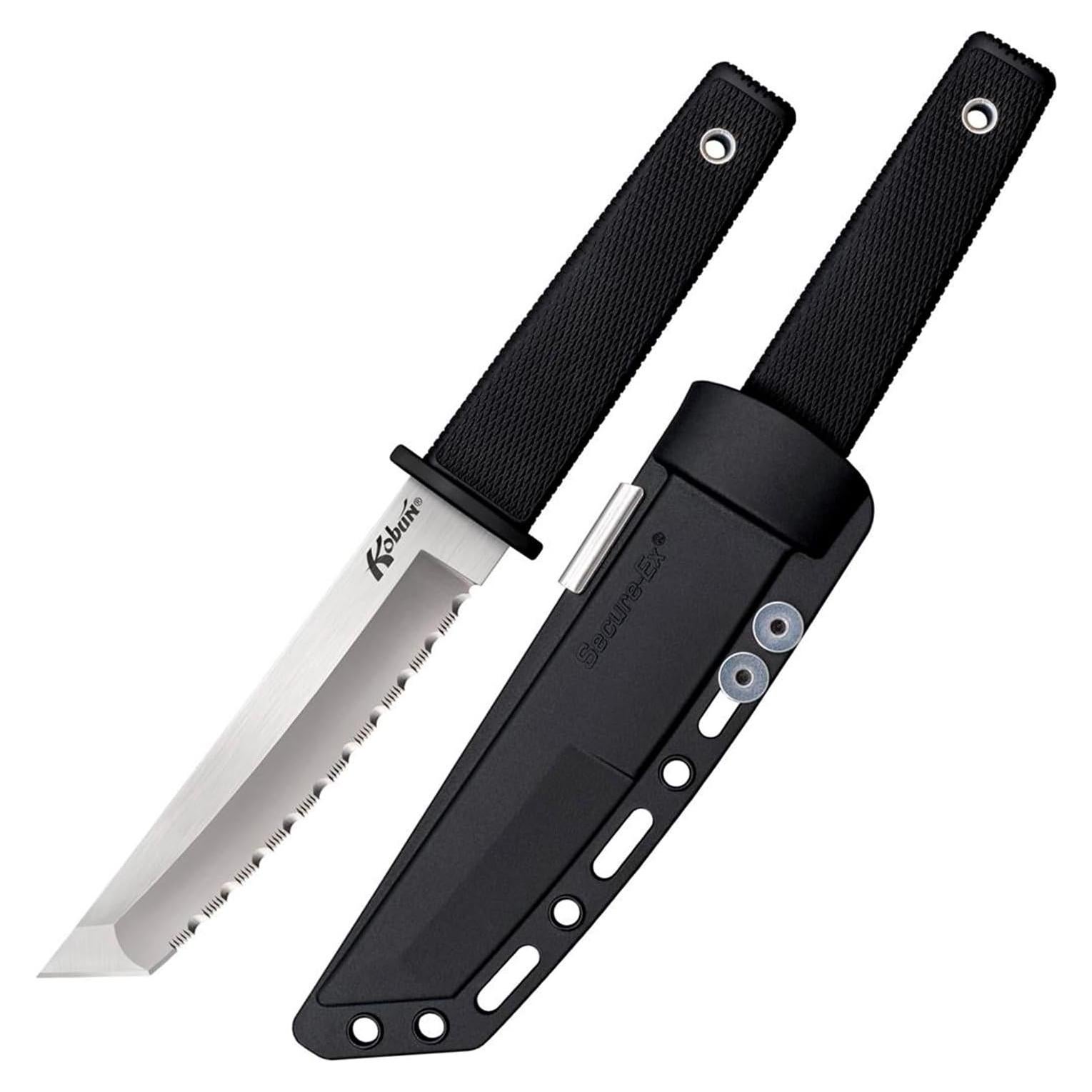 Cuchillo Táctico Cold Steel Kobun Serrado 13.97 cm AUS8A