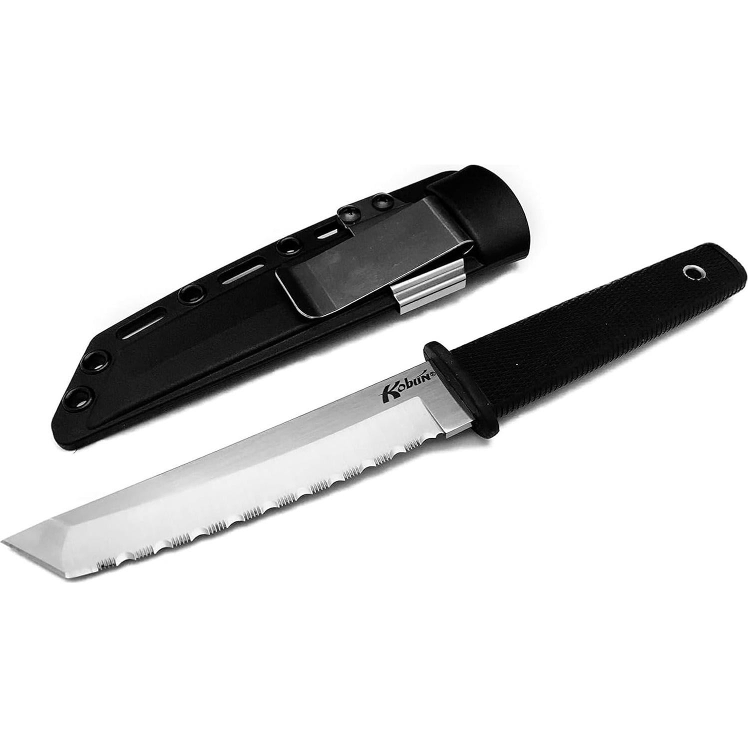 Cuchillo Táctico Cold Steel Kobun Serrado 13.97 cm AUS8A