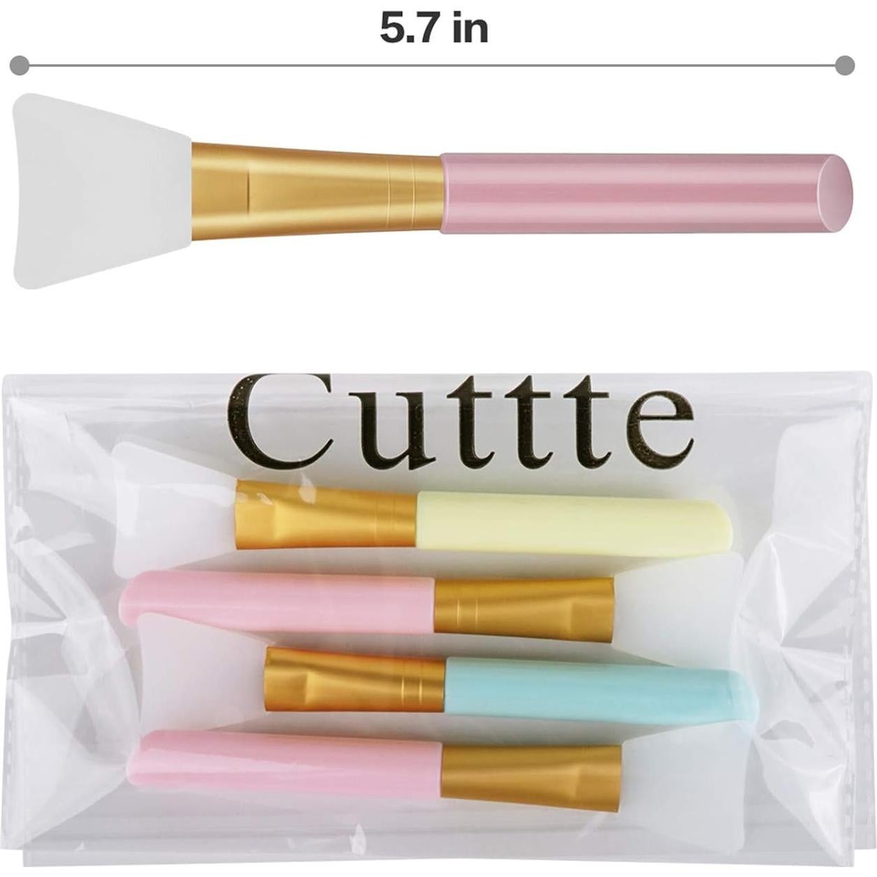 Cuttte 4 Aplicadores de Silicona para Mascarillas Faciales