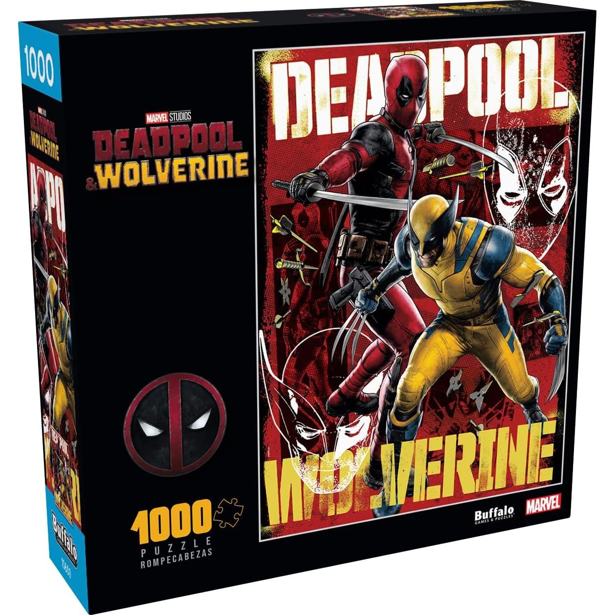 Rompecabezas 1000 Piezas Buffalo Games Marvel Mejores Bubs