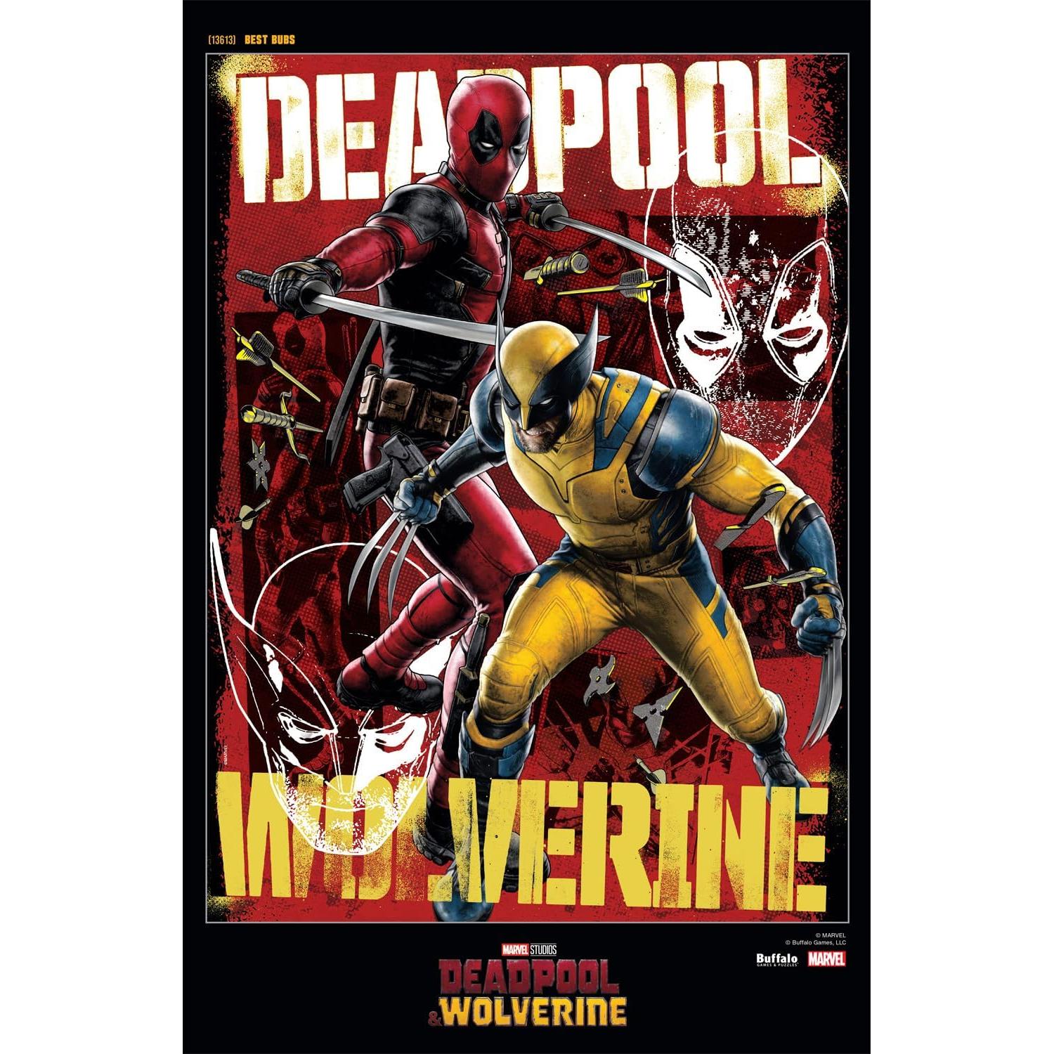 Rompecabezas 1000 Piezas Buffalo Games Marvel Mejores Bubs