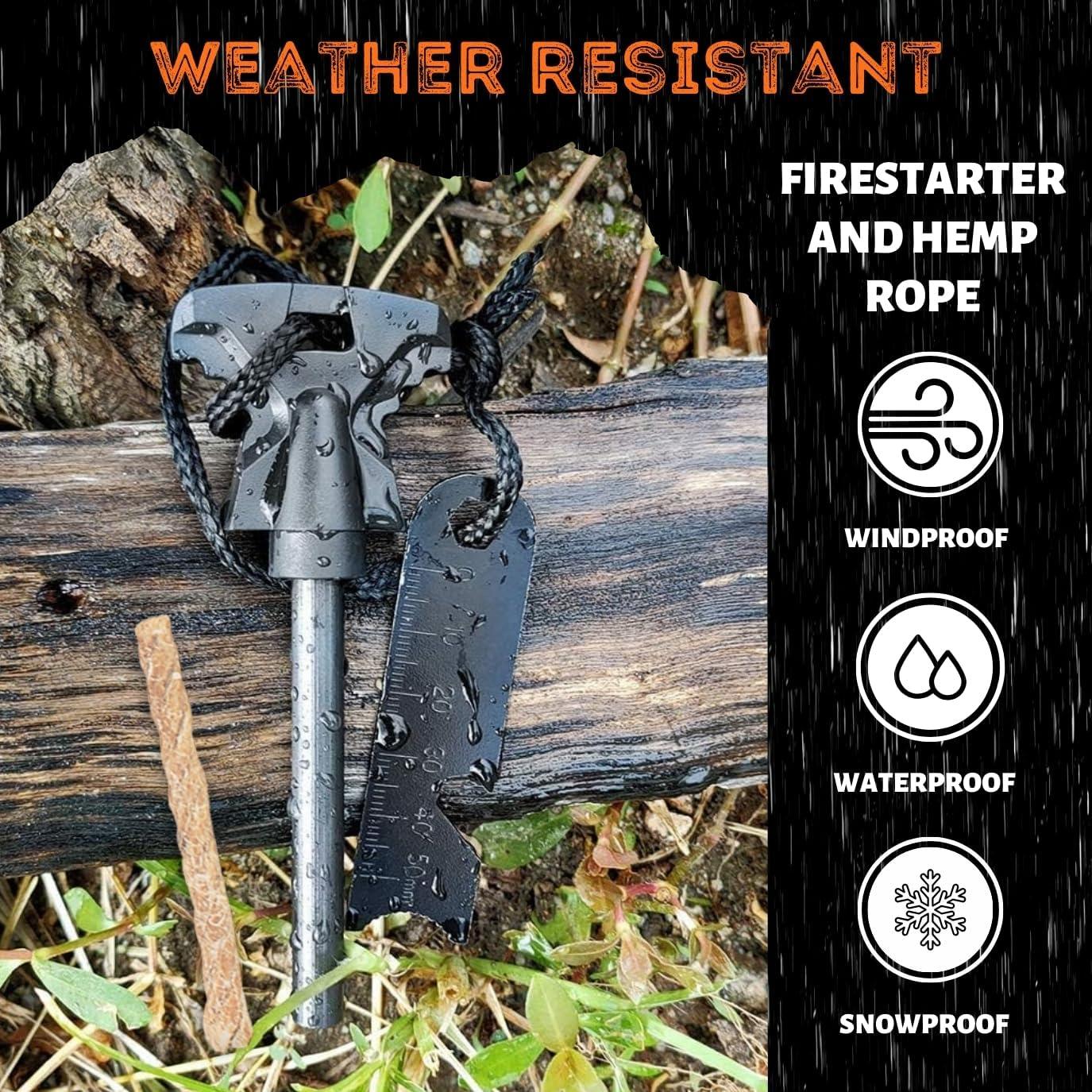 Kit de Encendido de Fuego Tactiko Blaze - Impermeable y Compacto