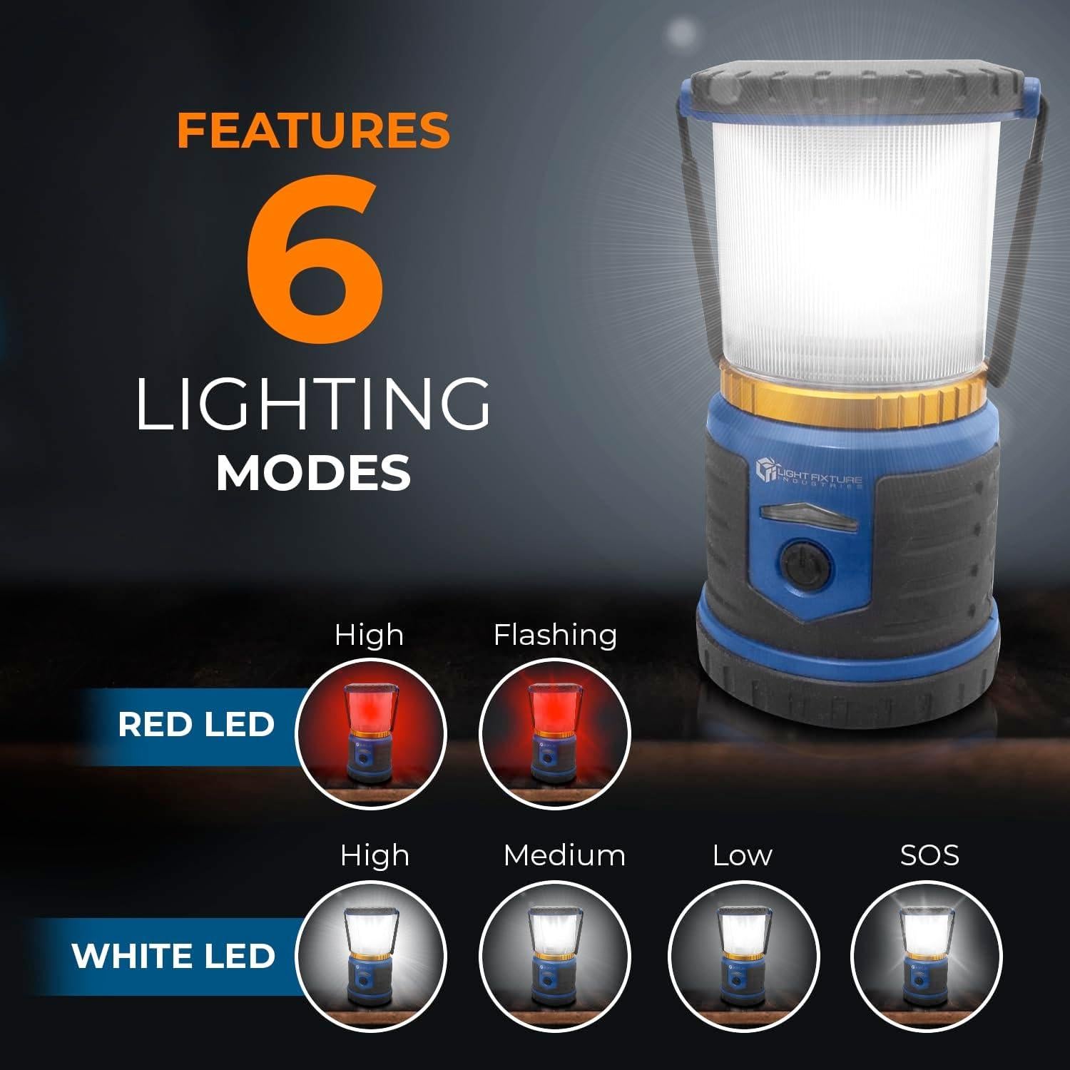 Linterna de Emergencia LFI R3L Resistente al Agua 200 Horas