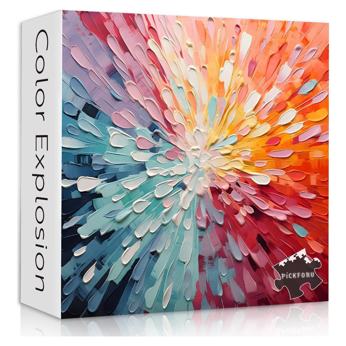 Rompecabezas 1000 Piezas PICKFORU Colorido Difícil