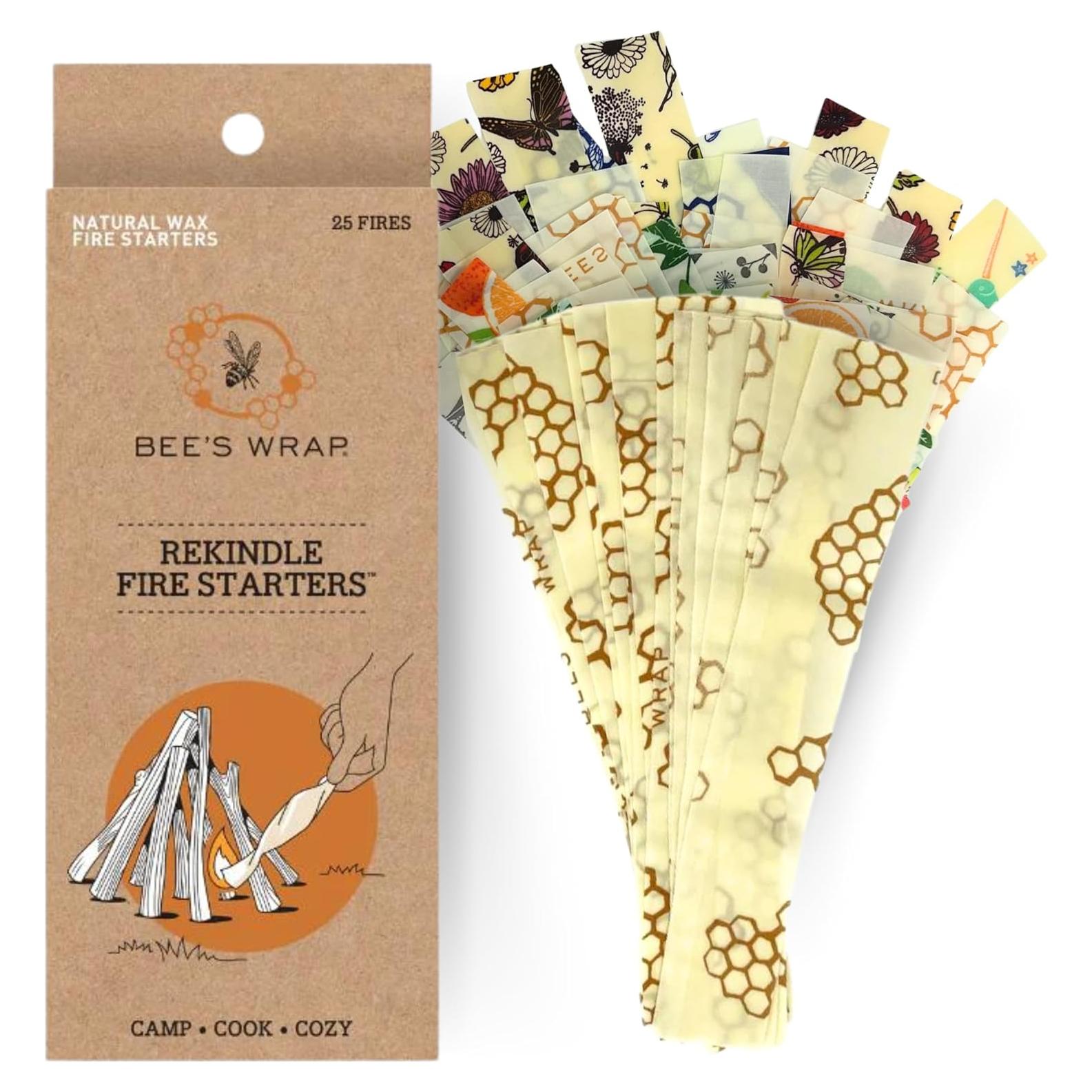 Encendedores Ecológicos Bee's Wrap 170 g para Fogatas